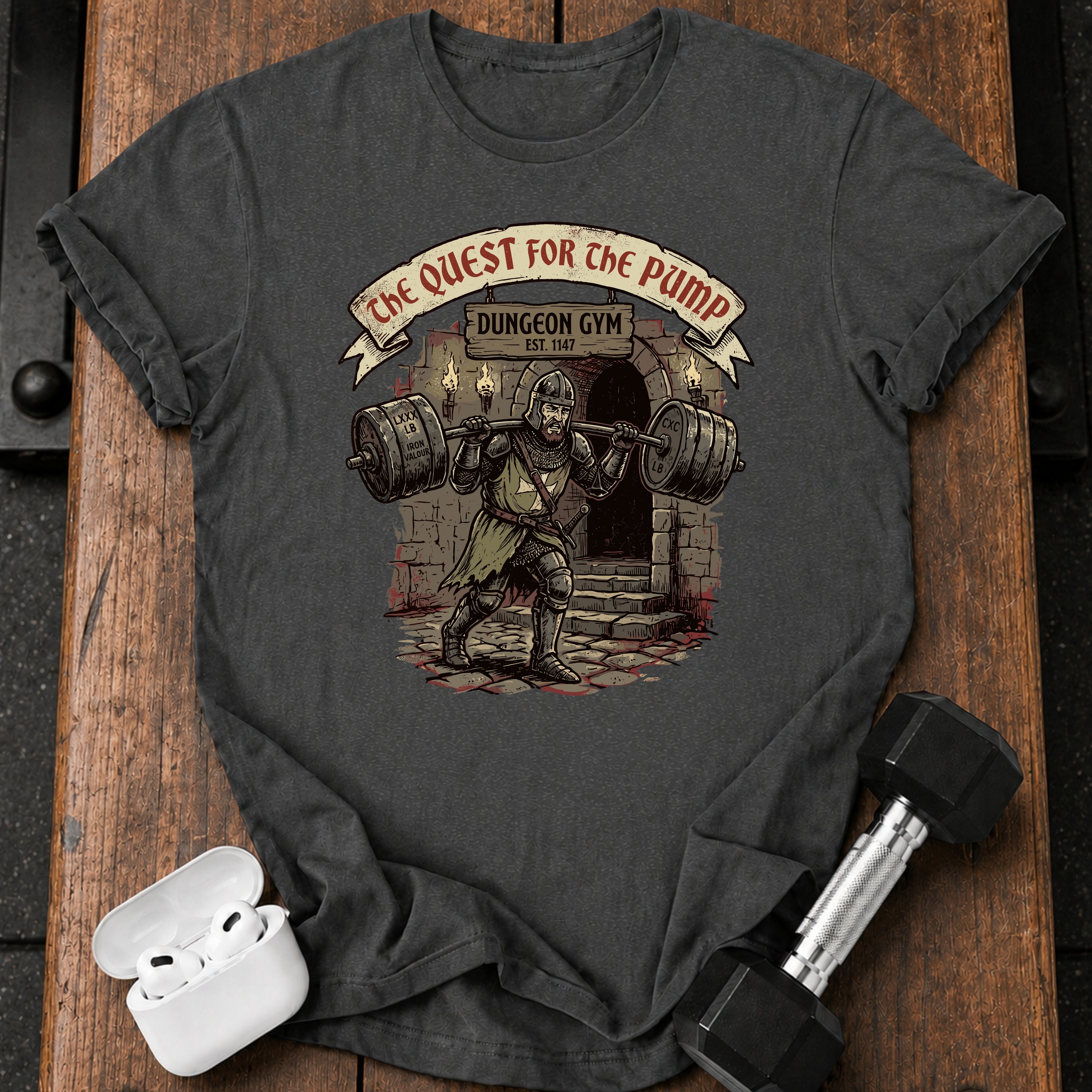 The Quest For The Pump T-Shirt