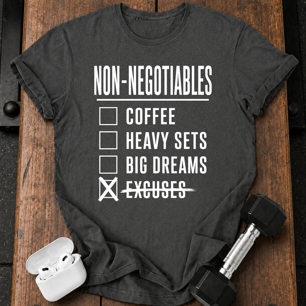 Non Negotiables Checklist T-Shirt