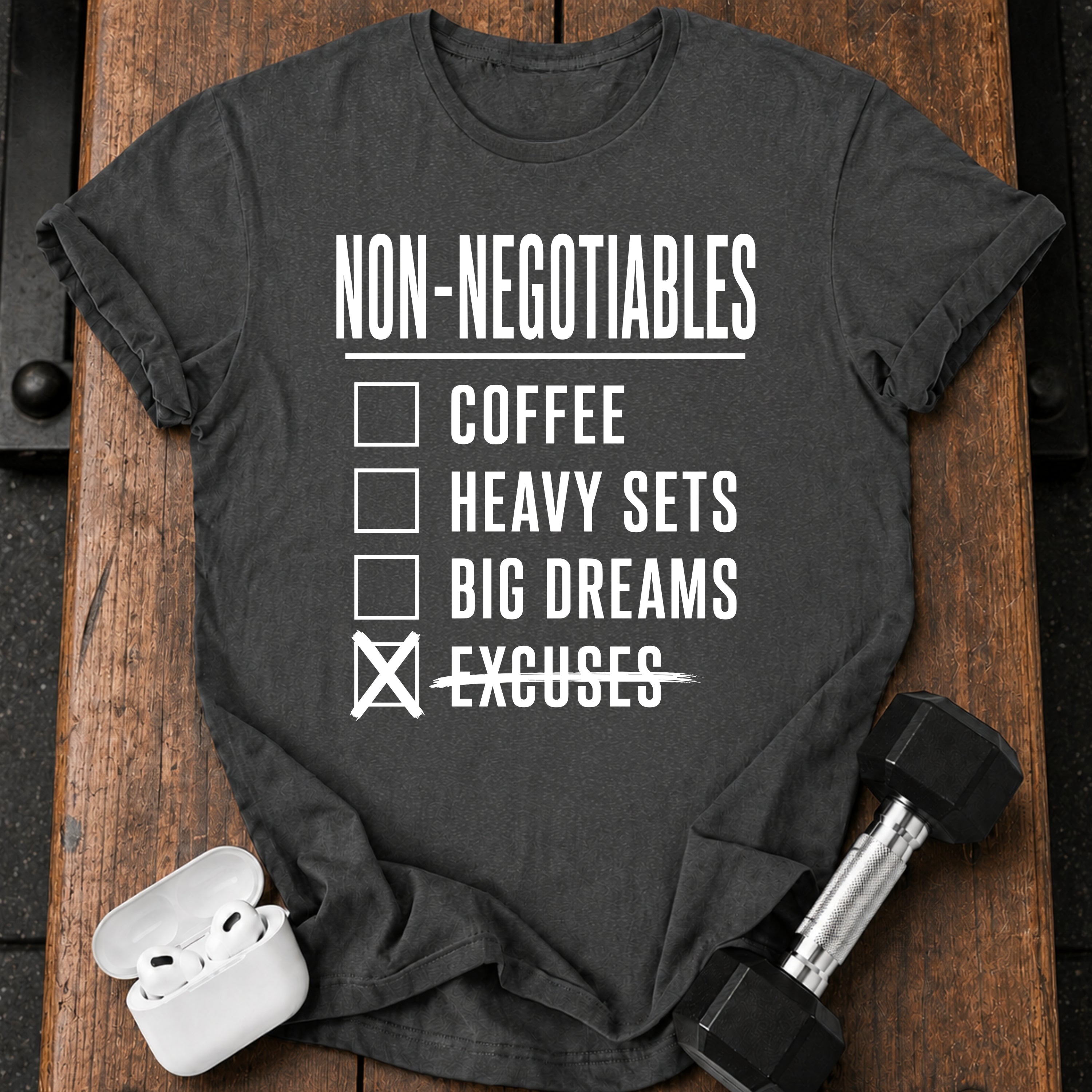 Non Negotiables Checklist T-Shirt