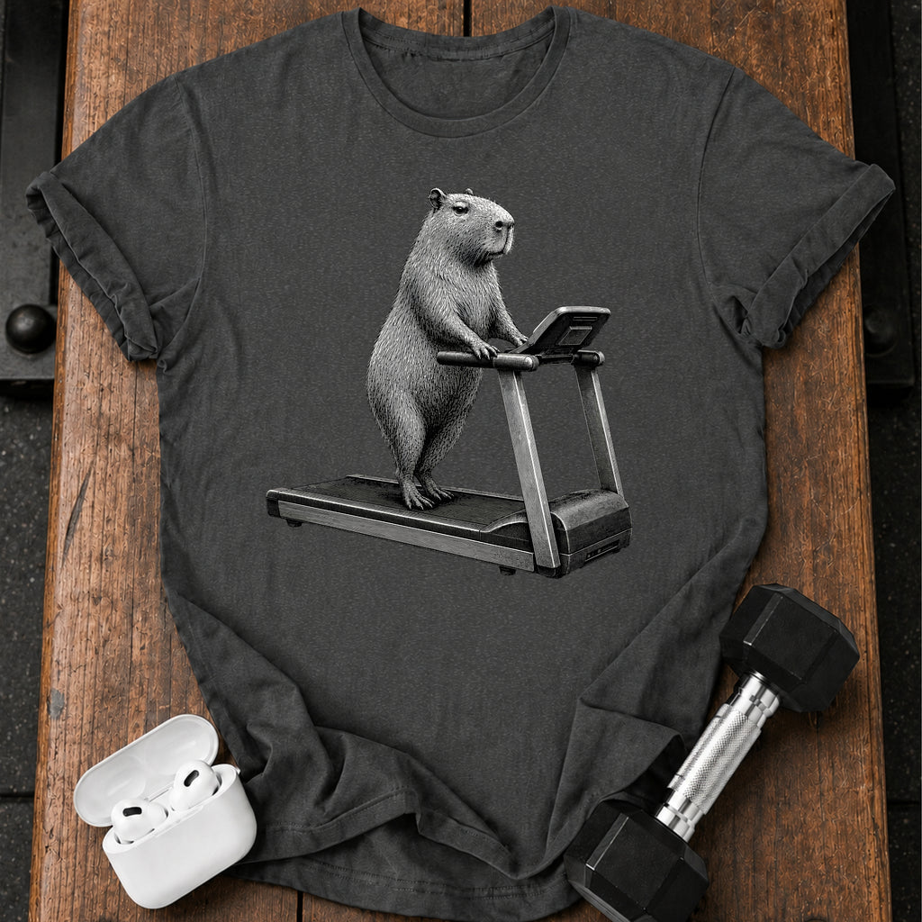 Capybara Treadmill T-Shirt