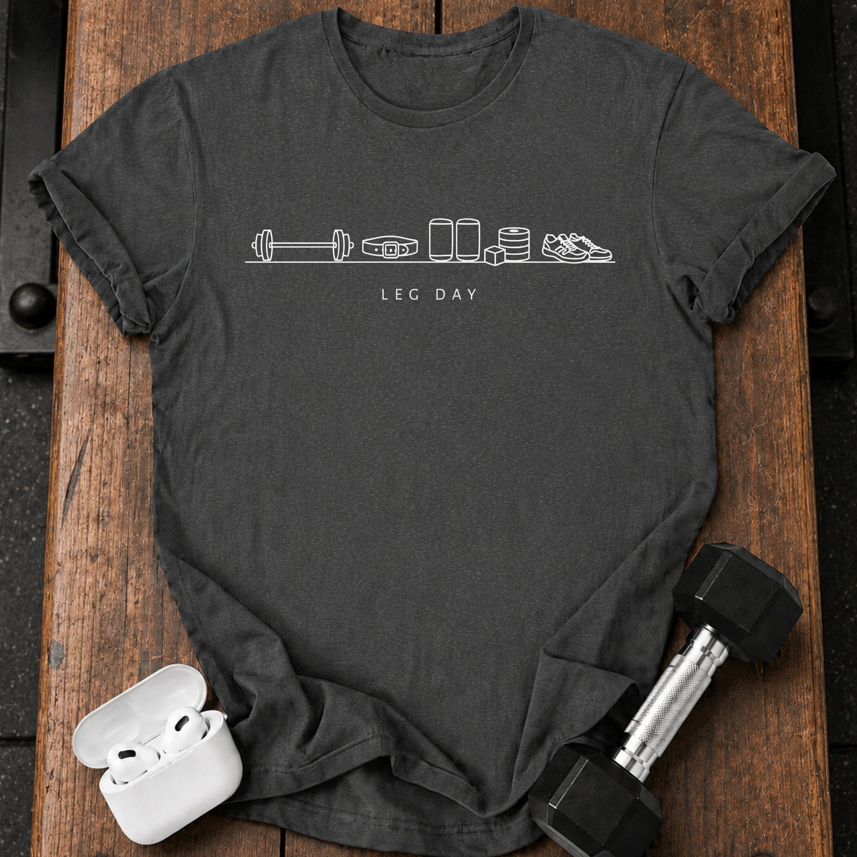 Leg Day Minimalist T-Shirt