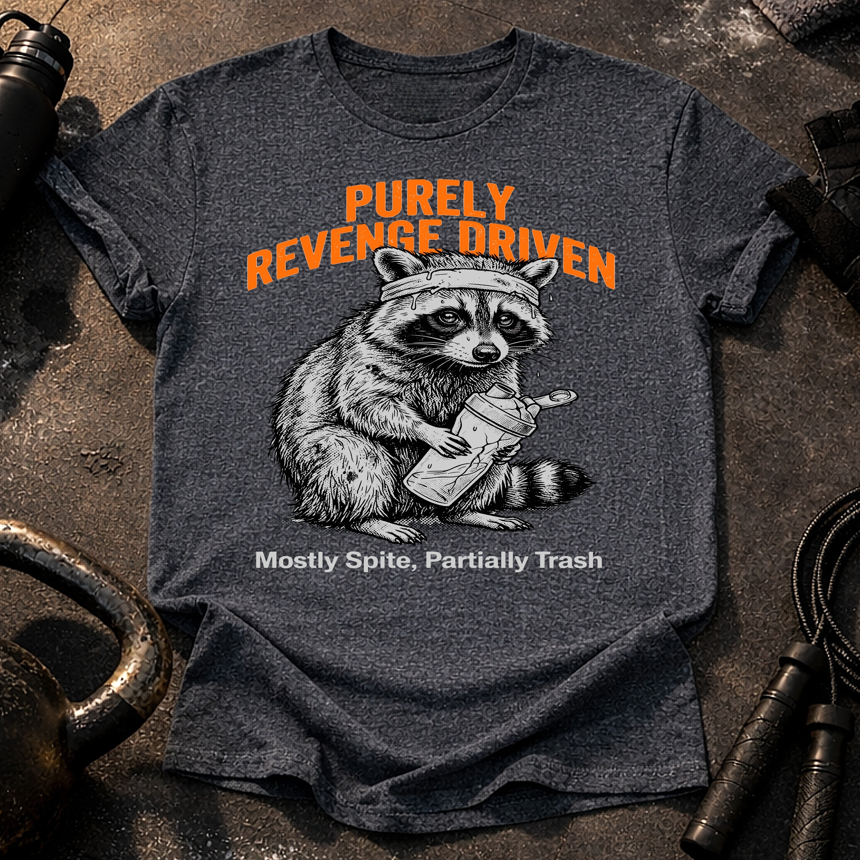 Revenge Driven Raccoon T-Shirt