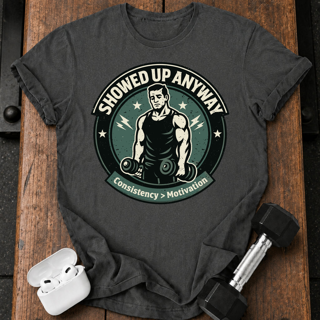 Showed Up Anyway T-Shirt