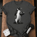 Penguin Dumbbell Curl T-Shirt