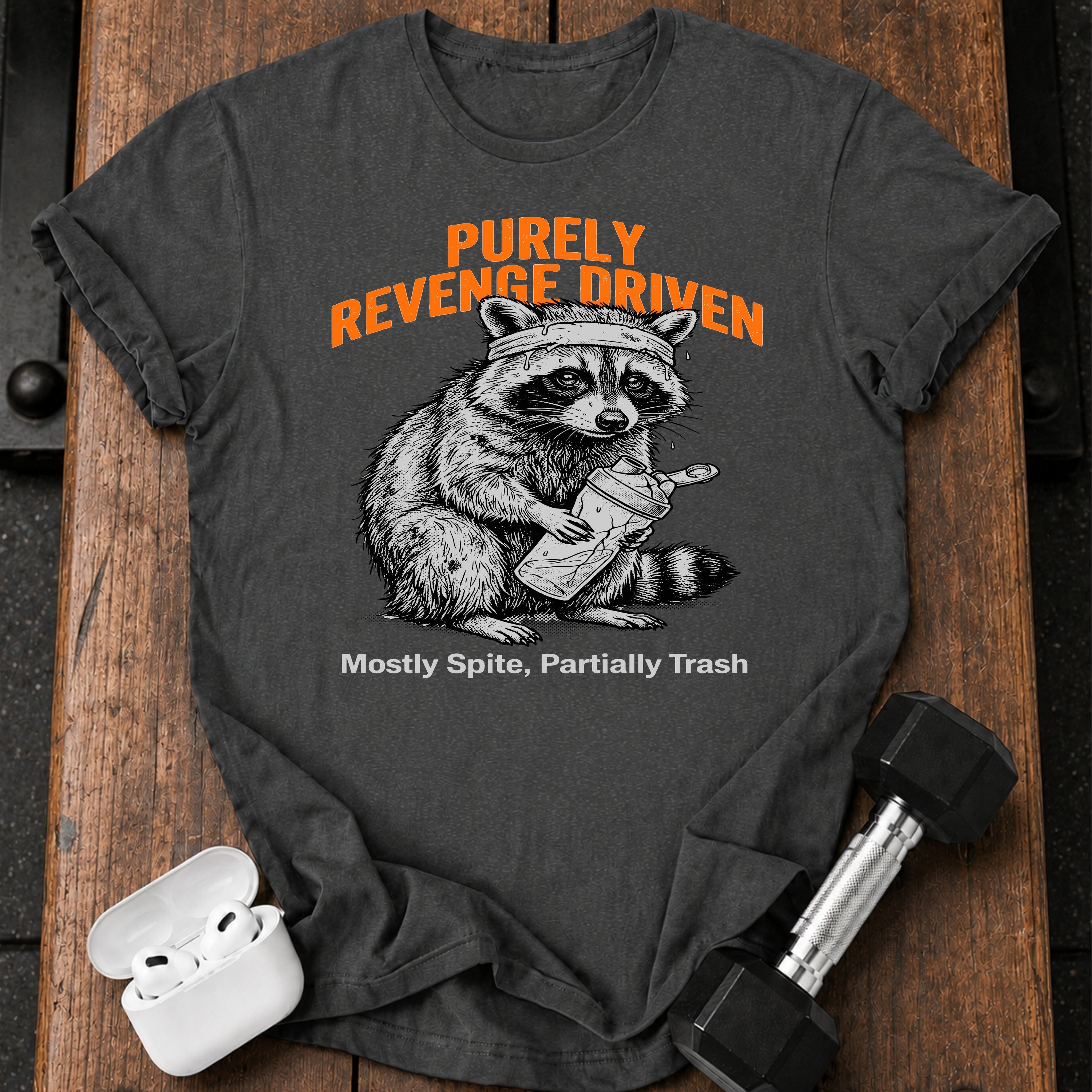 Revenge Driven Raccoon T-Shirt