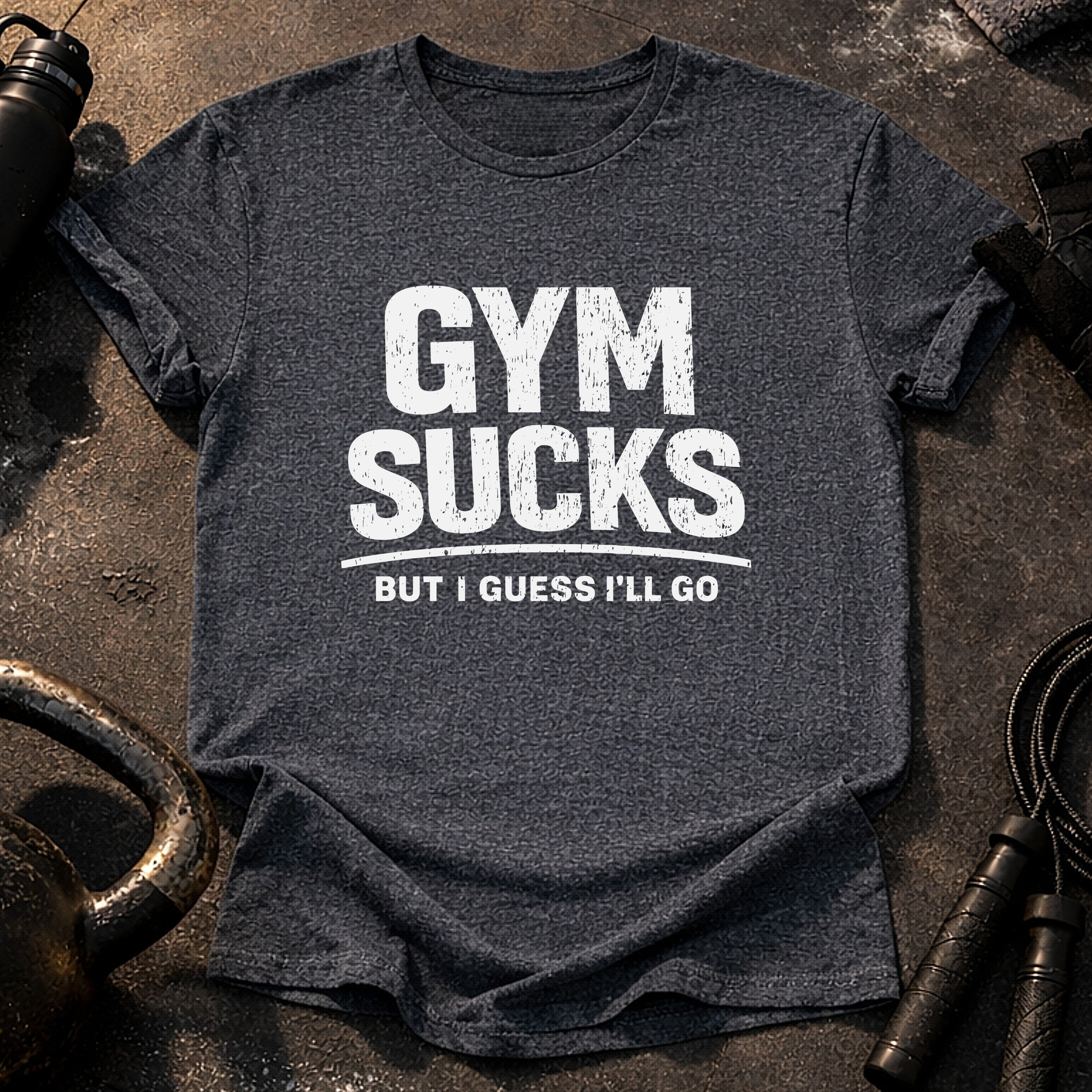 Gym Sucks But I Go T-Shirt