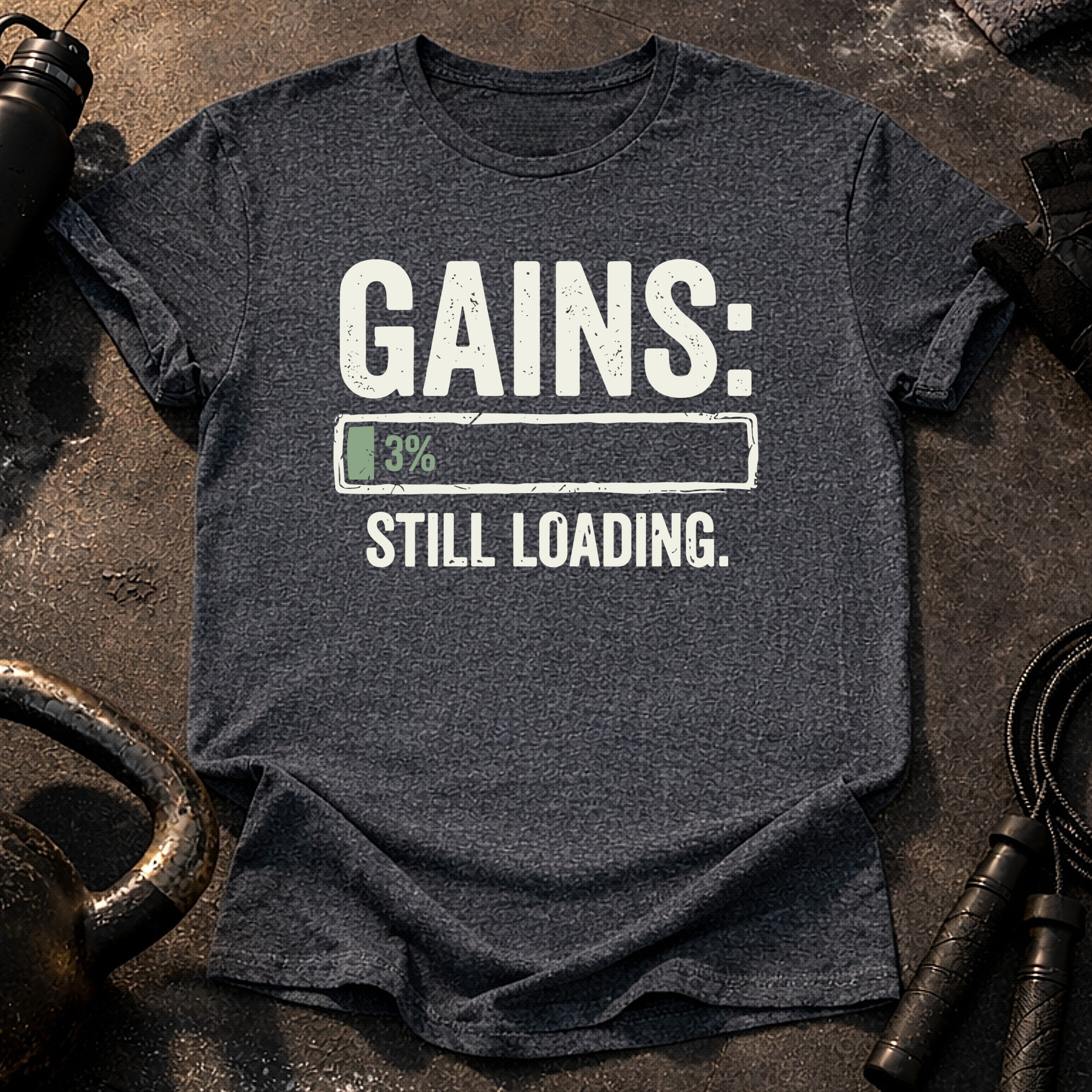 Still Loading Gains T-Shirt