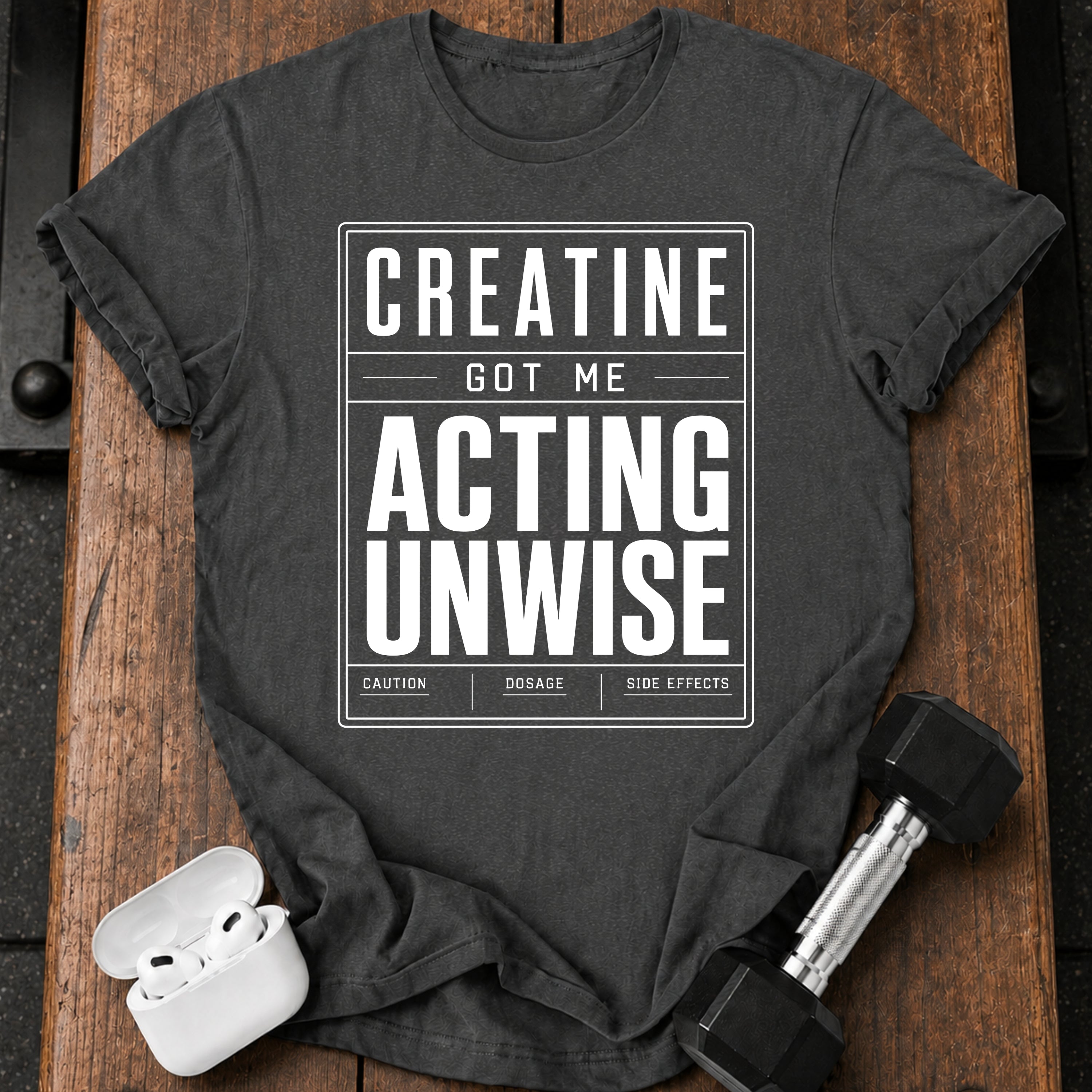 Creatine Warning T-Shirt