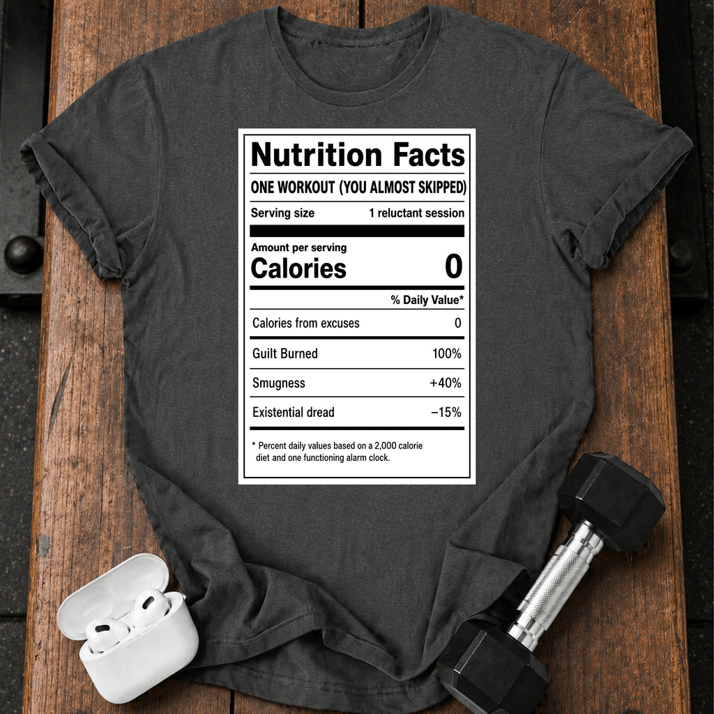 Nutrition Facts Skipped T-Shirt