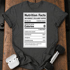 Nutrition Facts Skipped T-Shirt