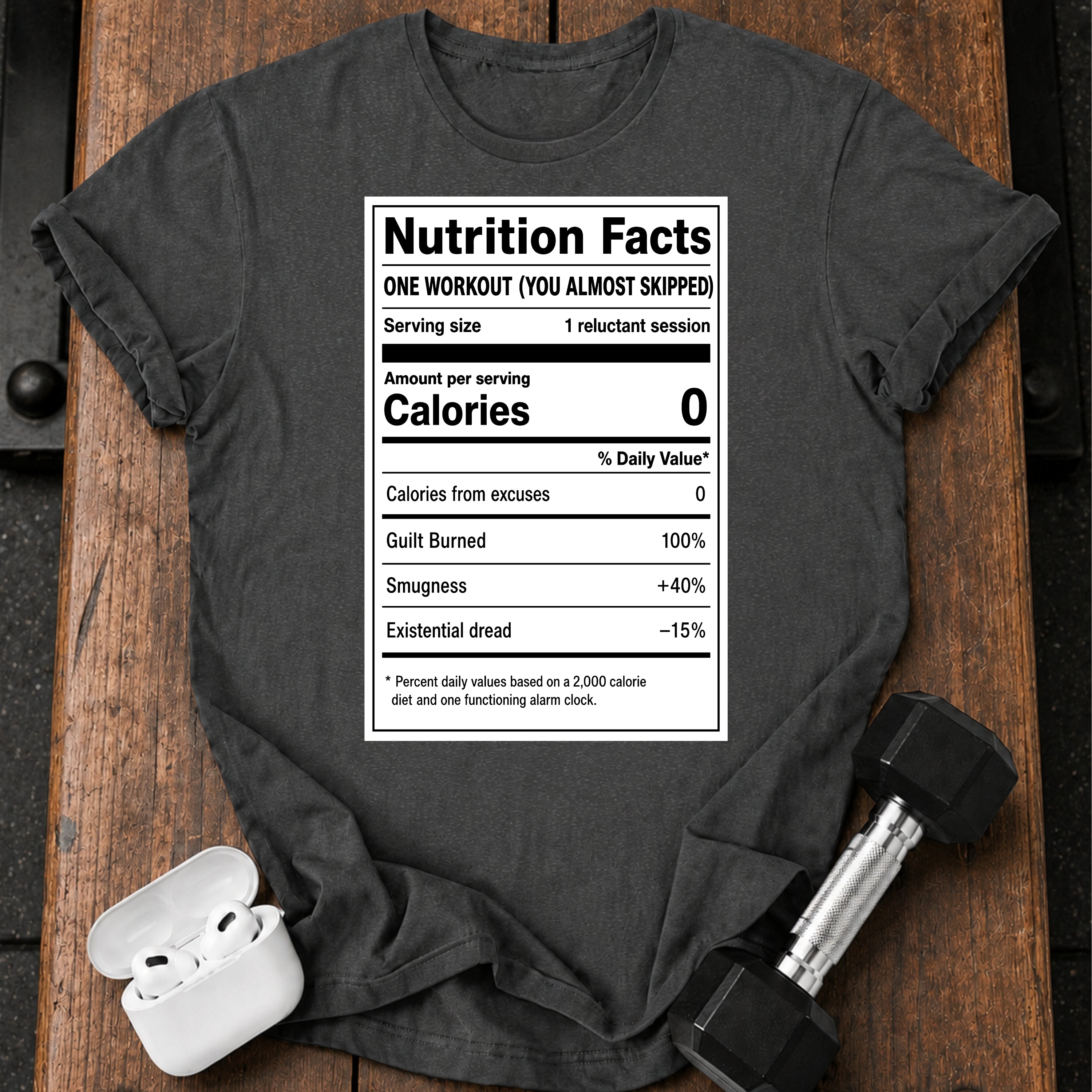 Nutrition Facts Skipped T-Shirt