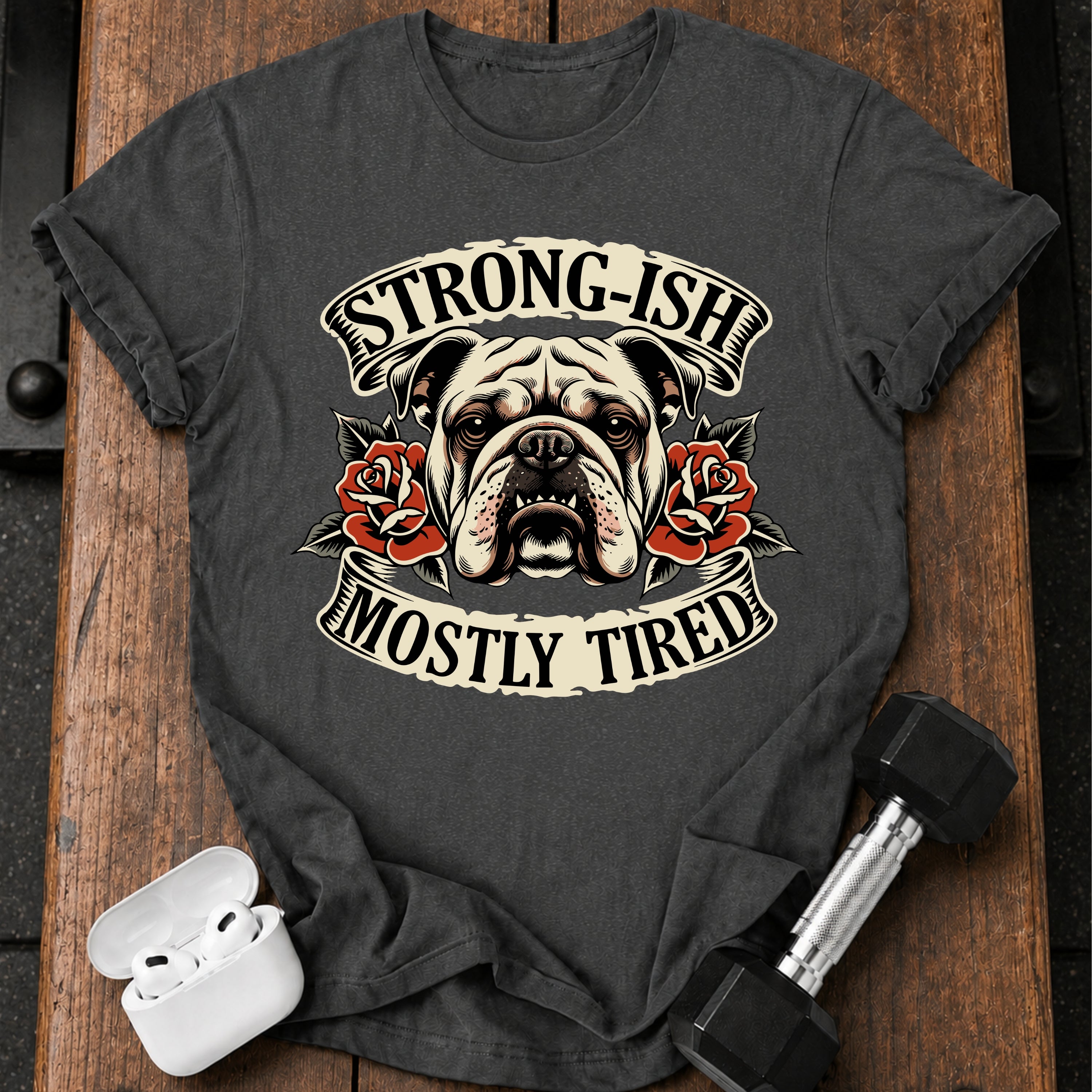 Strongish Mostly Tired T-Shirt