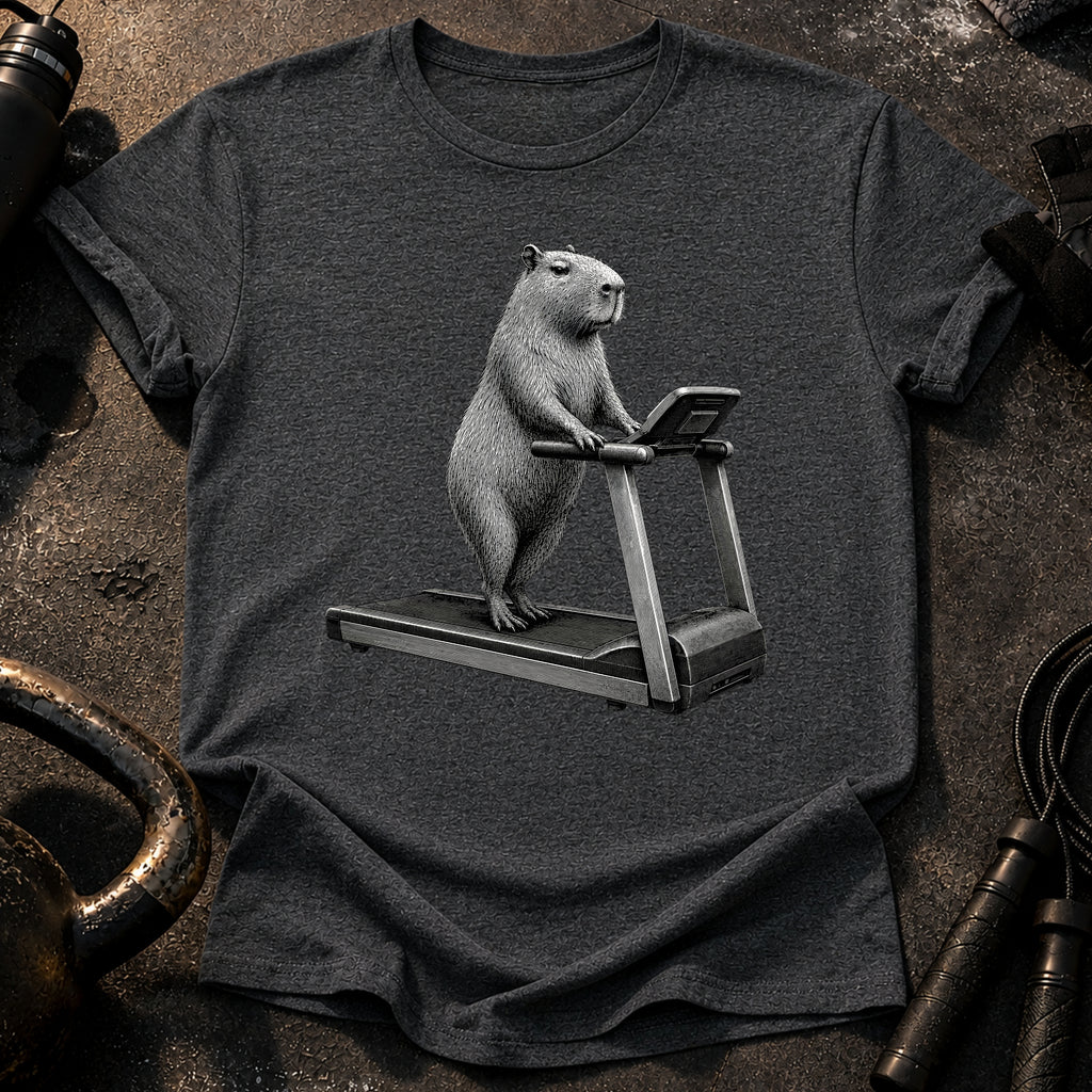 Capybara Treadmill T-Shirt