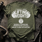 Lifting Weights Not Biblical T-Shirt