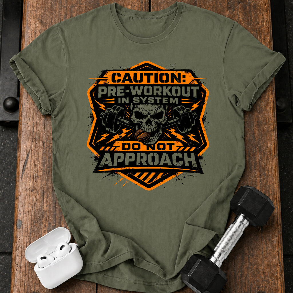 Pre Workout Warning T-Shirt