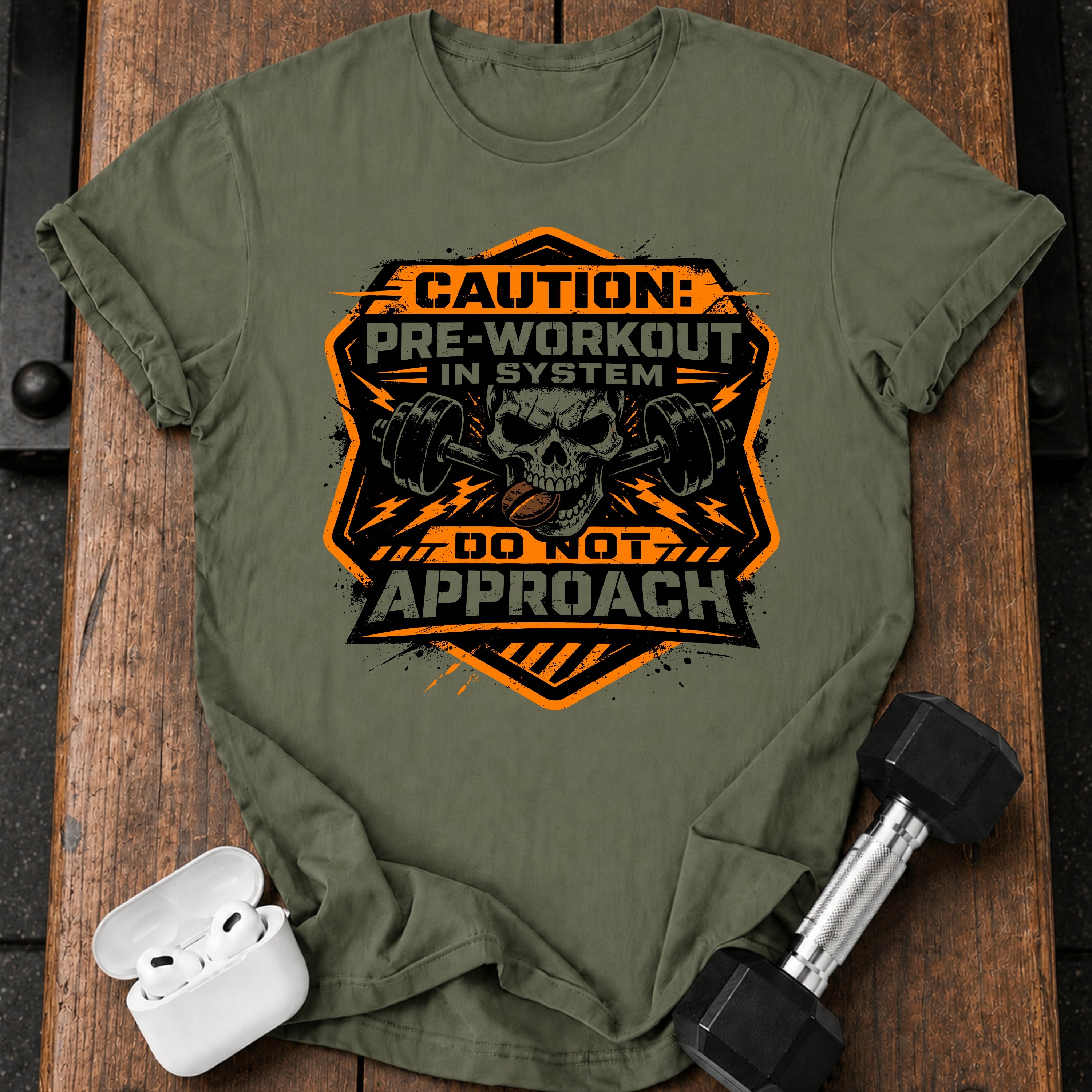 Pre Workout Warning T-Shirt