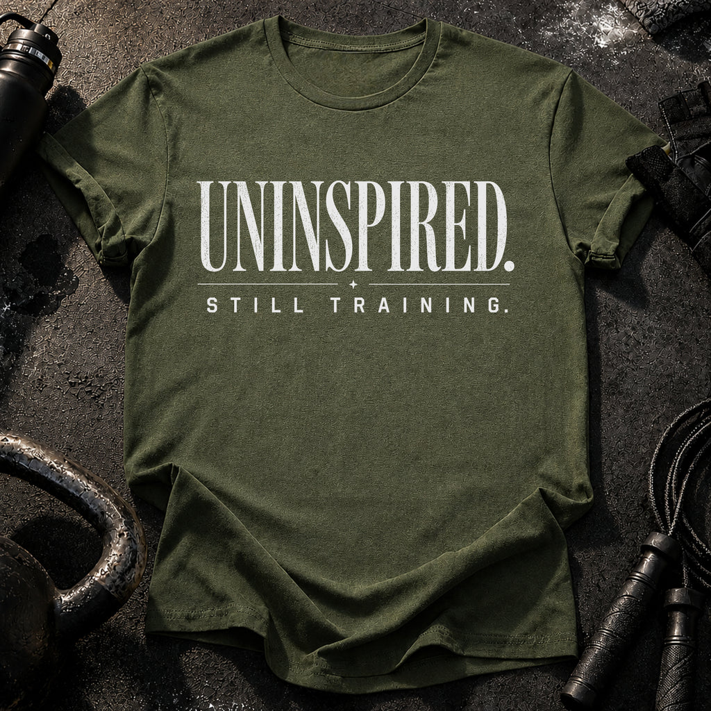 Uninspired Still Training T-Shirt