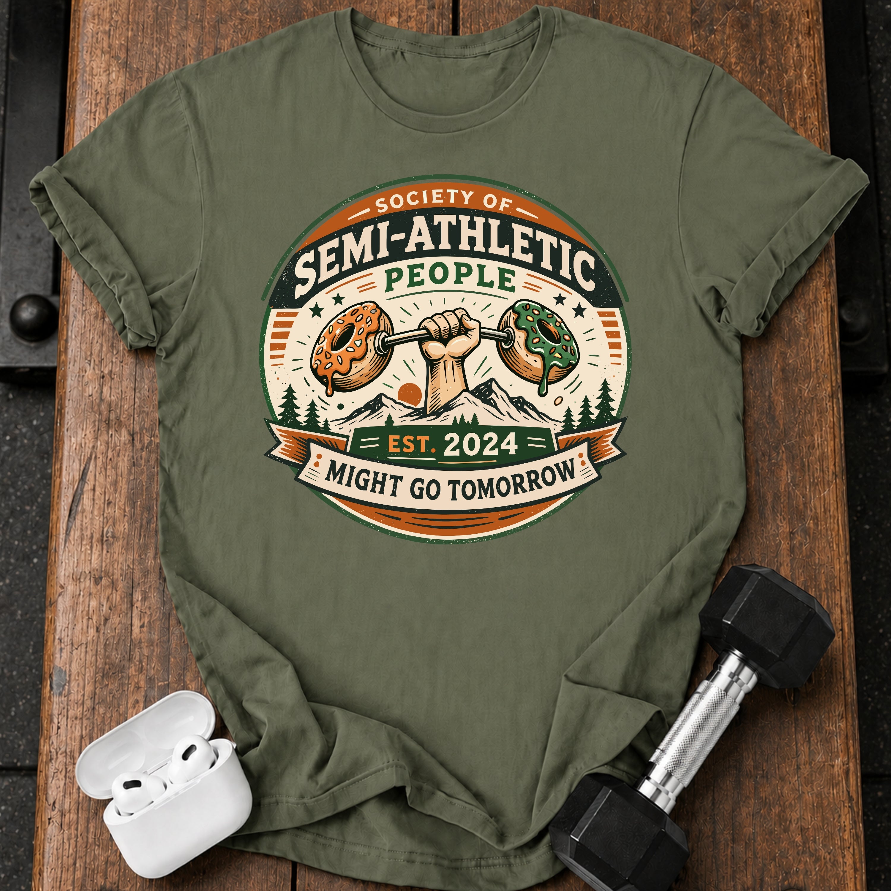 Semi Athletic People T-Shirt