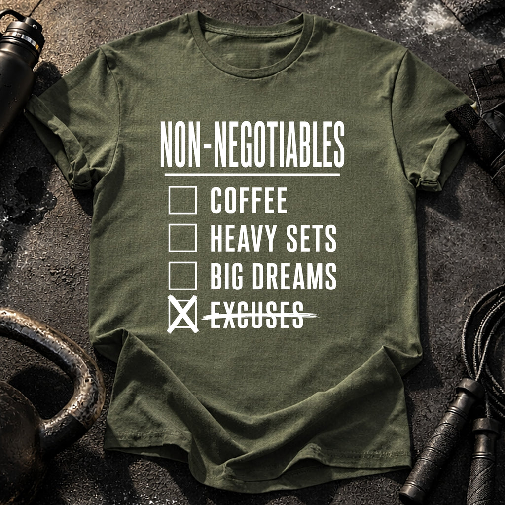 Non Negotiables Checklist T-Shirt