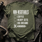 Non Negotiables Checklist T-Shirt