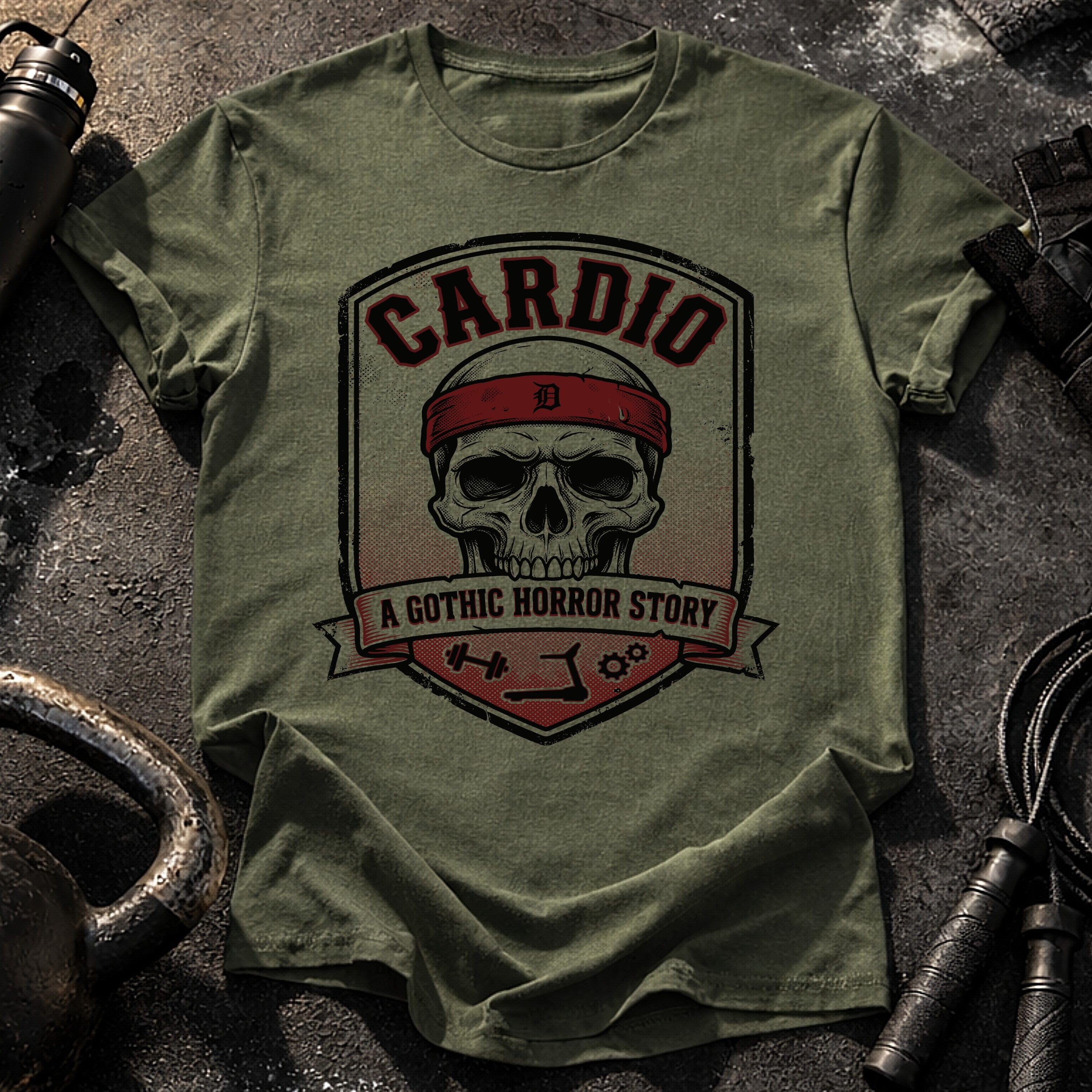 Funny Cardio Gym T-Shirt