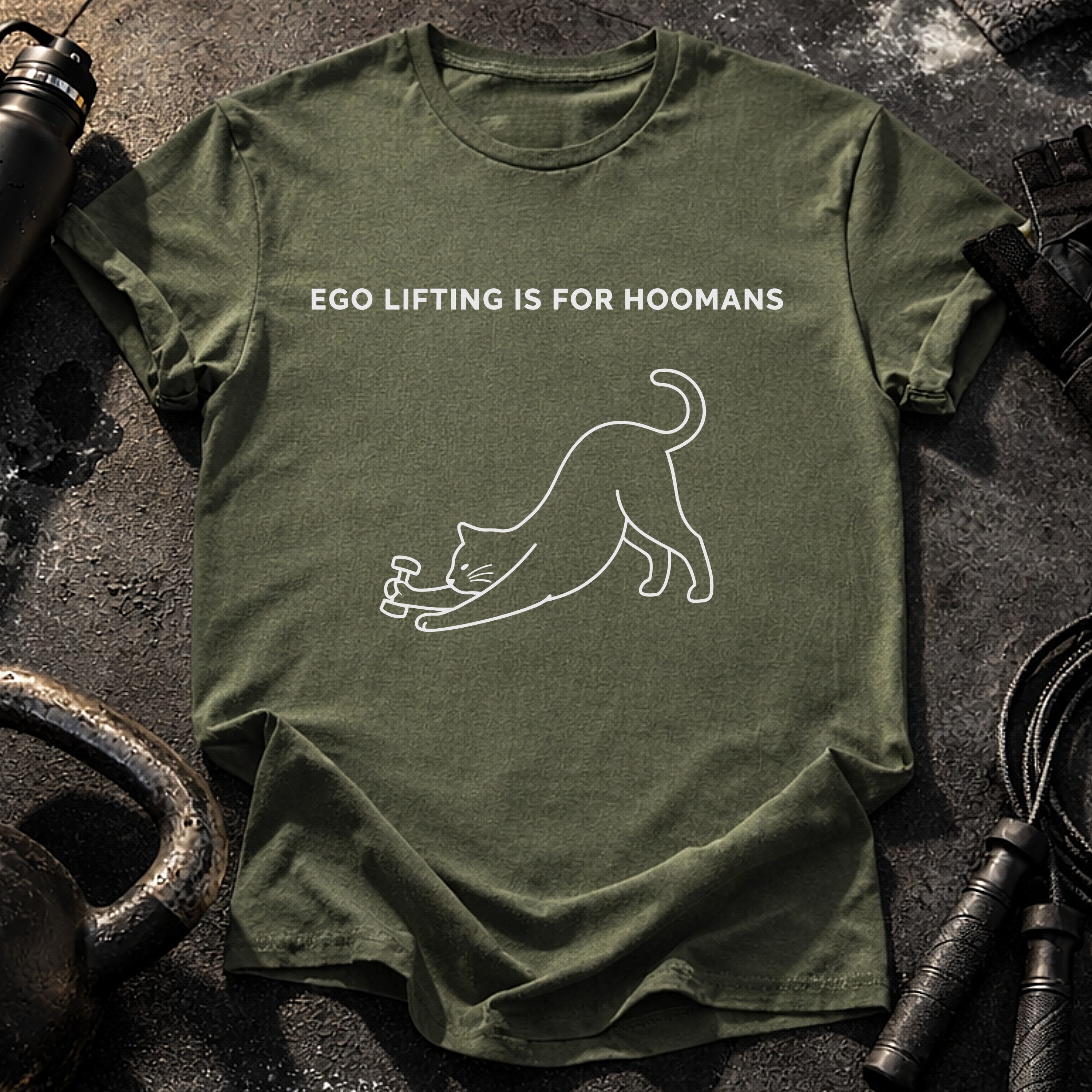 Hoomans Ego Lifting T-Shirt