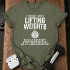 Lifting Weights Not Biblical T-Shirt