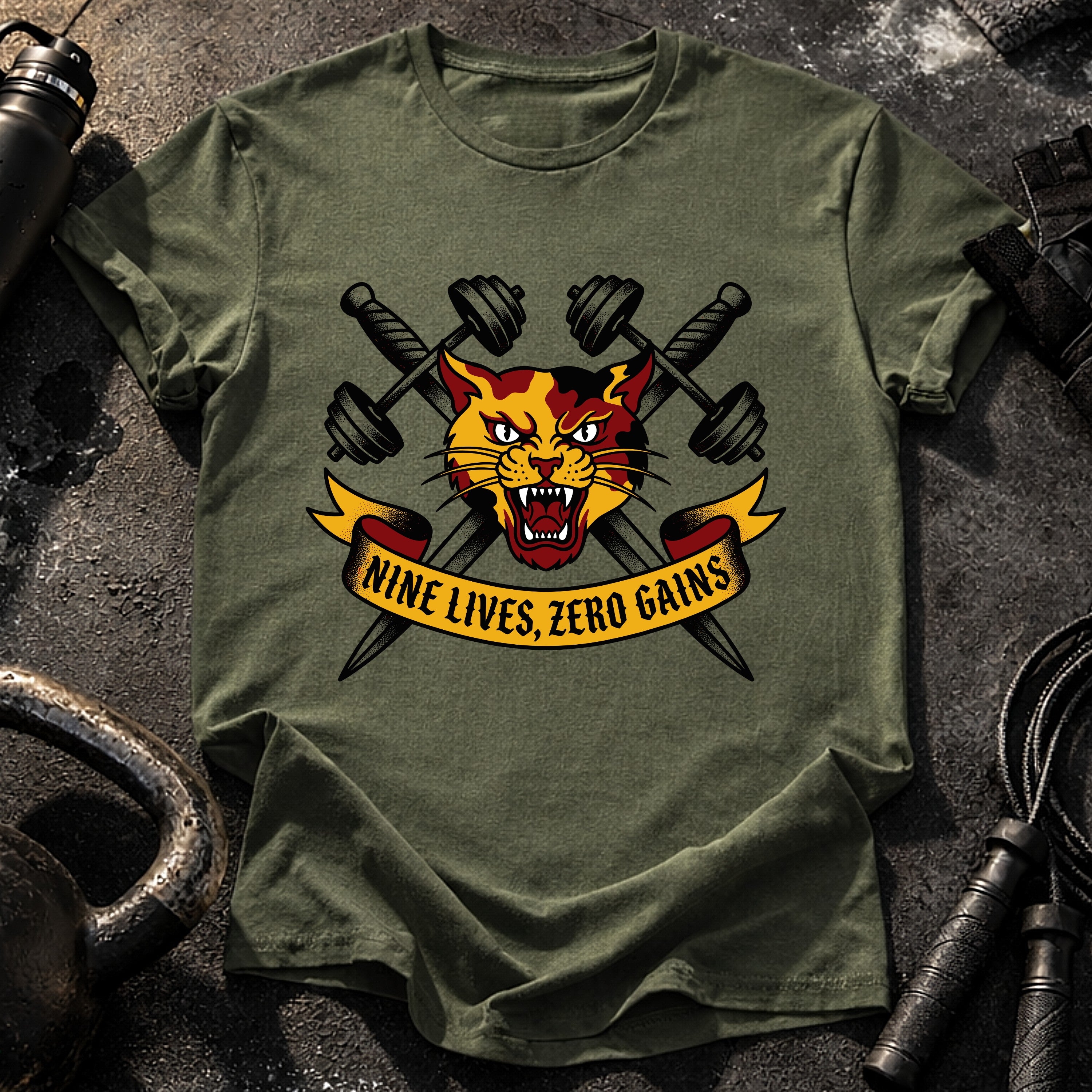 Nine Lives Zero Gains T-Shirt