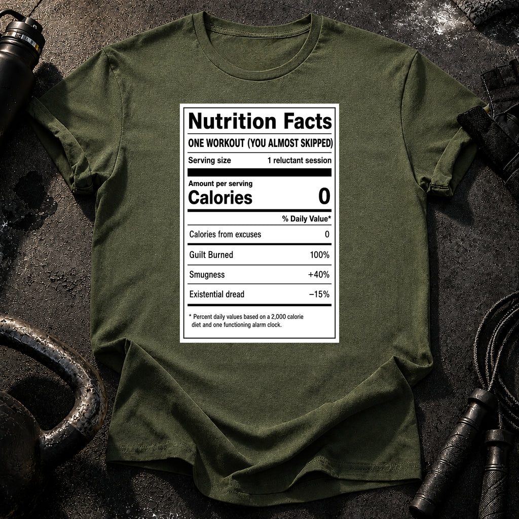 Nutrition Facts Skipped T-Shirt