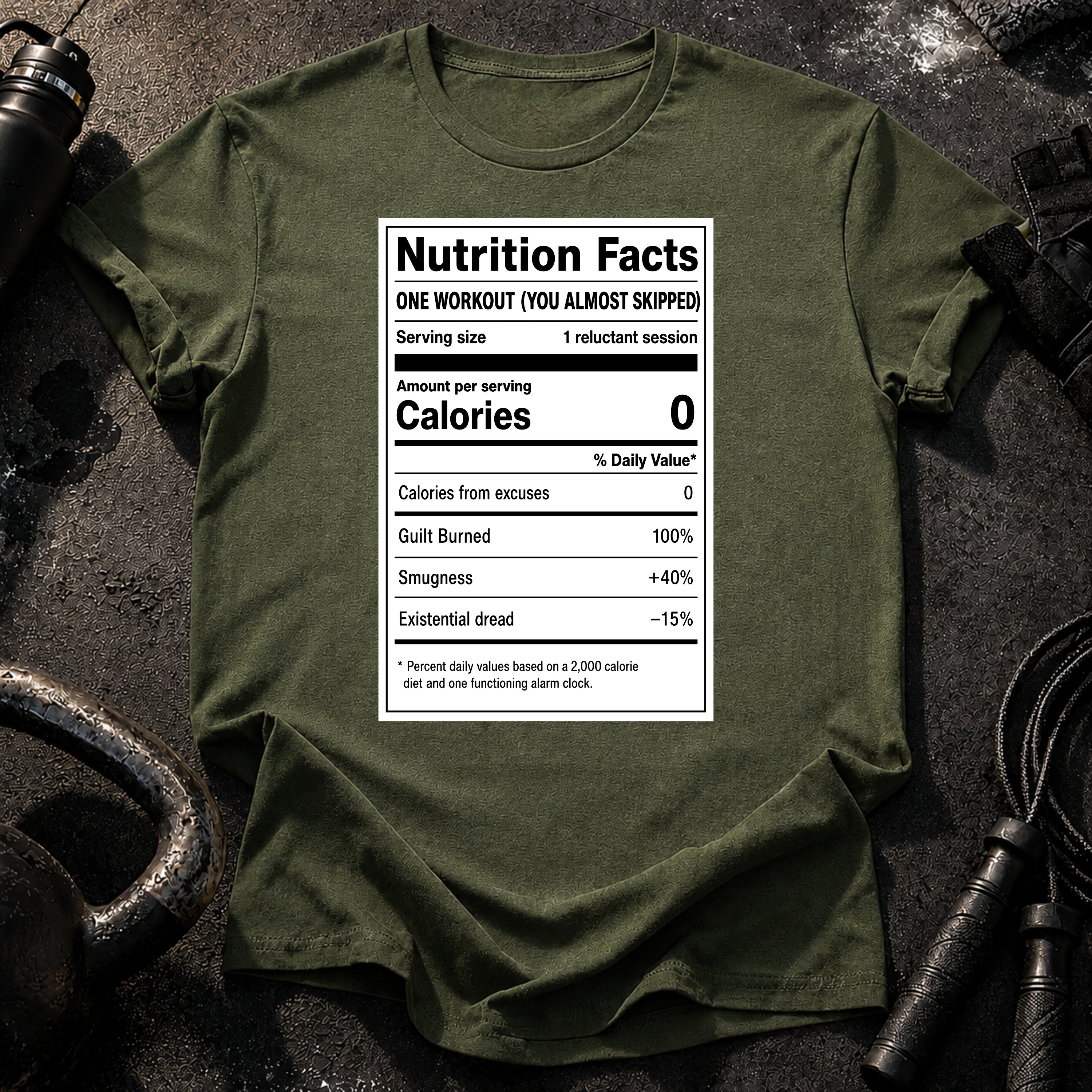 Nutrition Facts Skipped T-Shirt