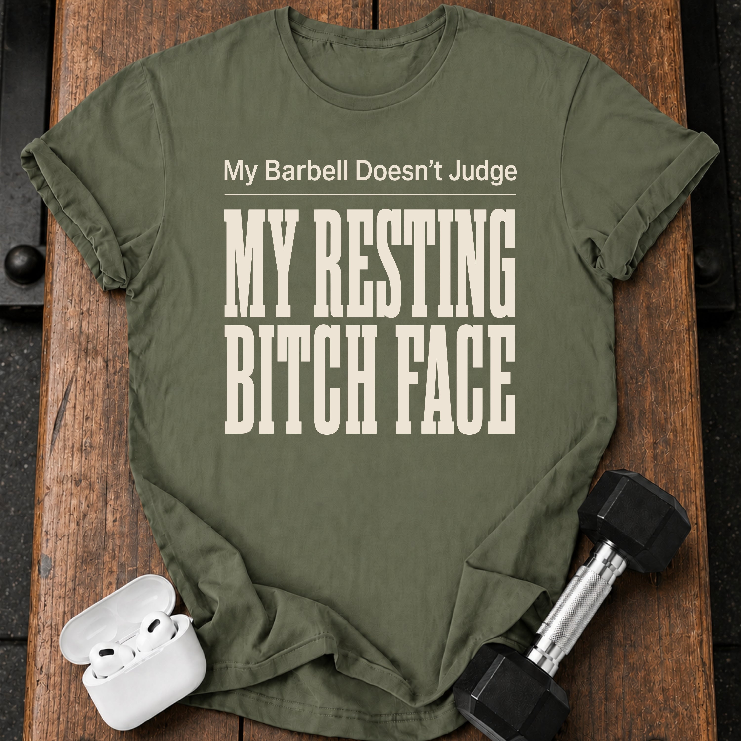 Barbell No Judge T-Shirt