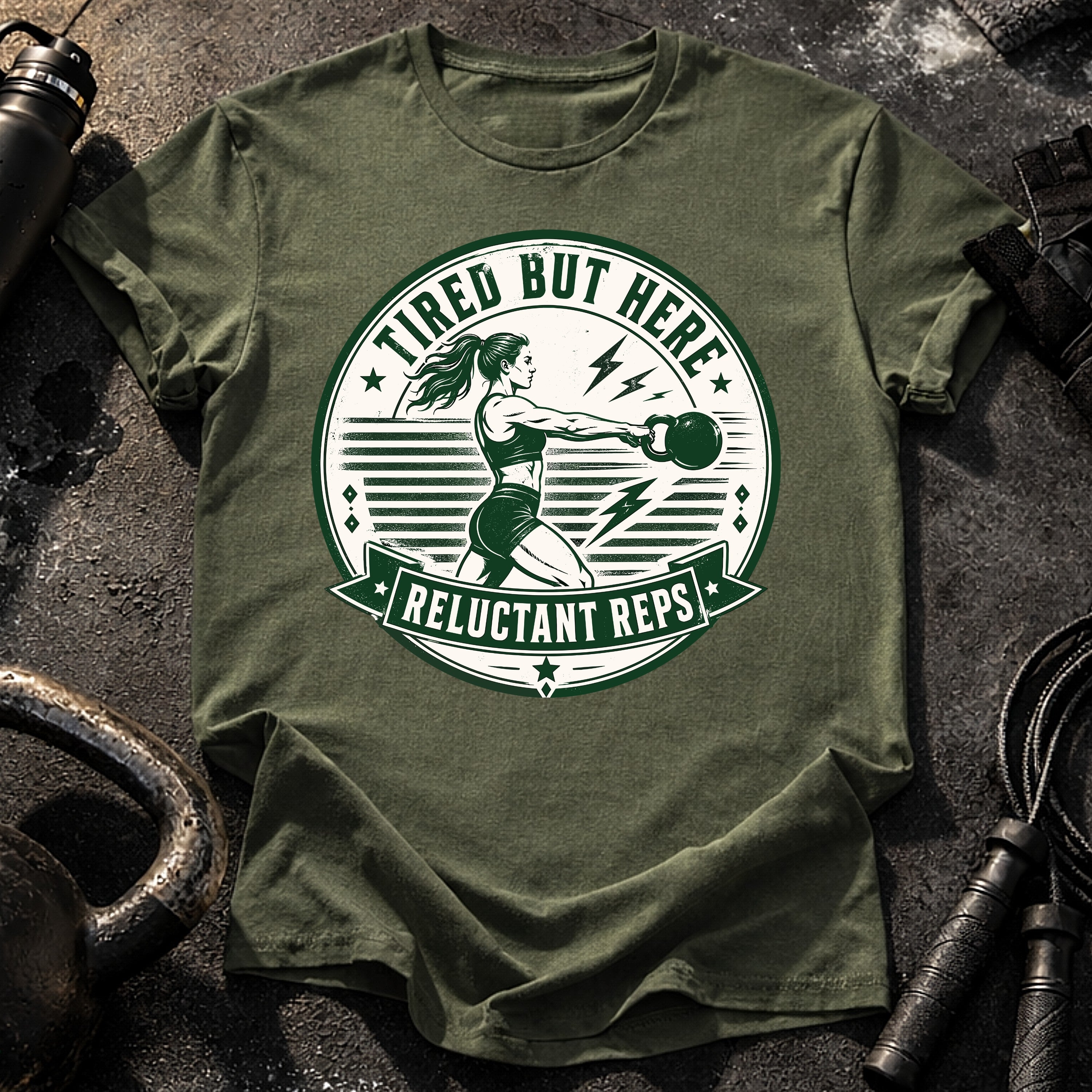 Women's Tired But Here T-Shirt