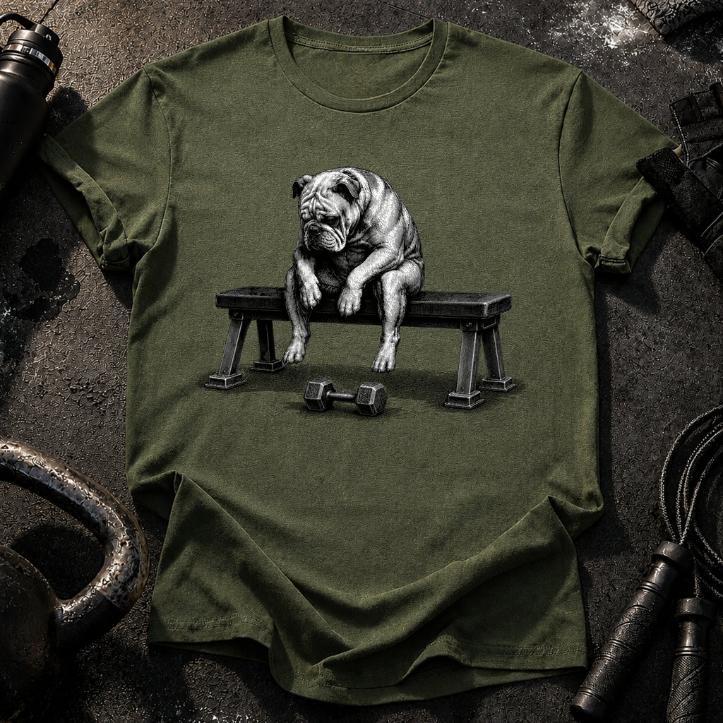 Bulldog Pre-Set Bench Sit T-Shirt