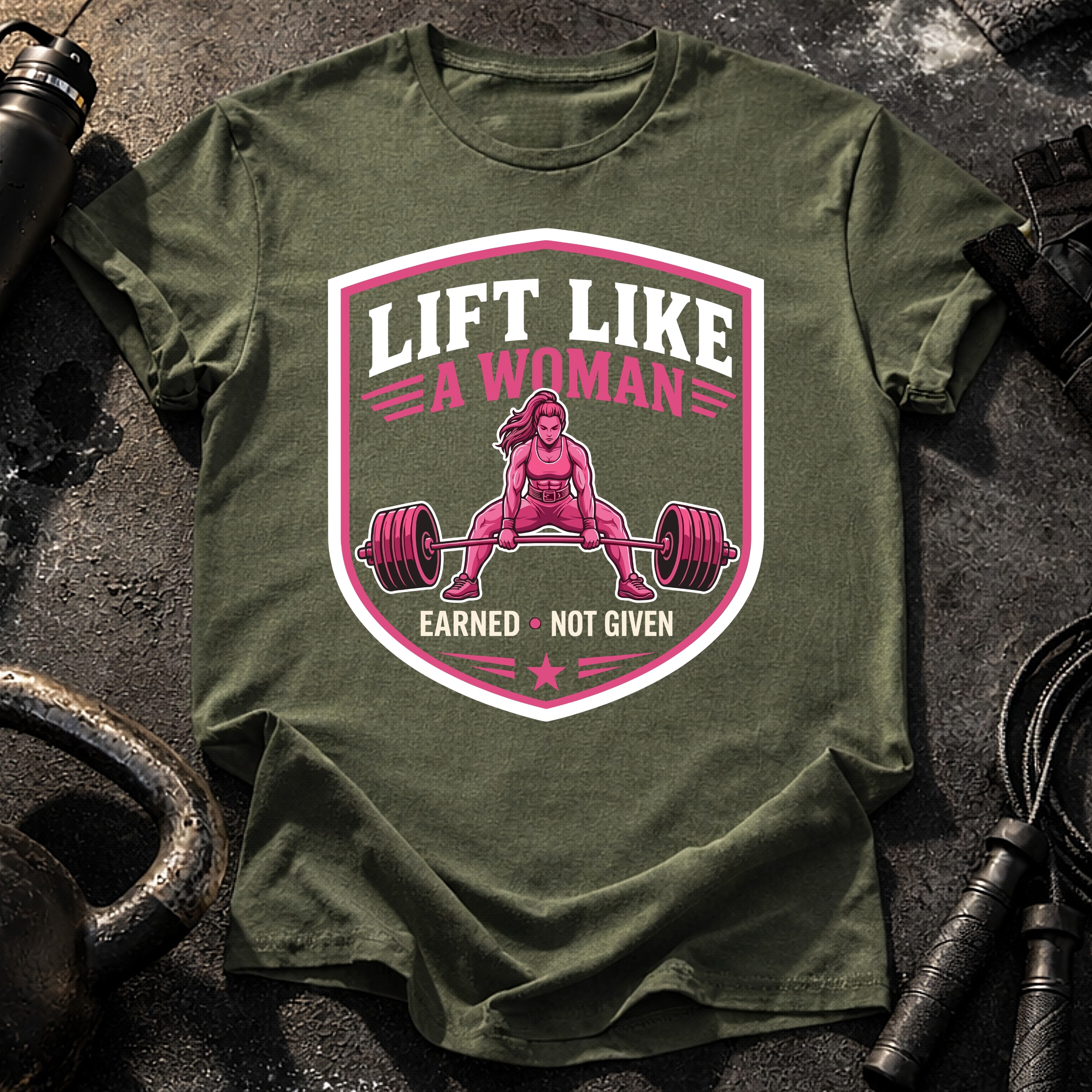 Lift Like A Woman T-Shirt
