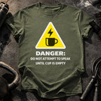 Do Not Speak Coffee T-Shirt