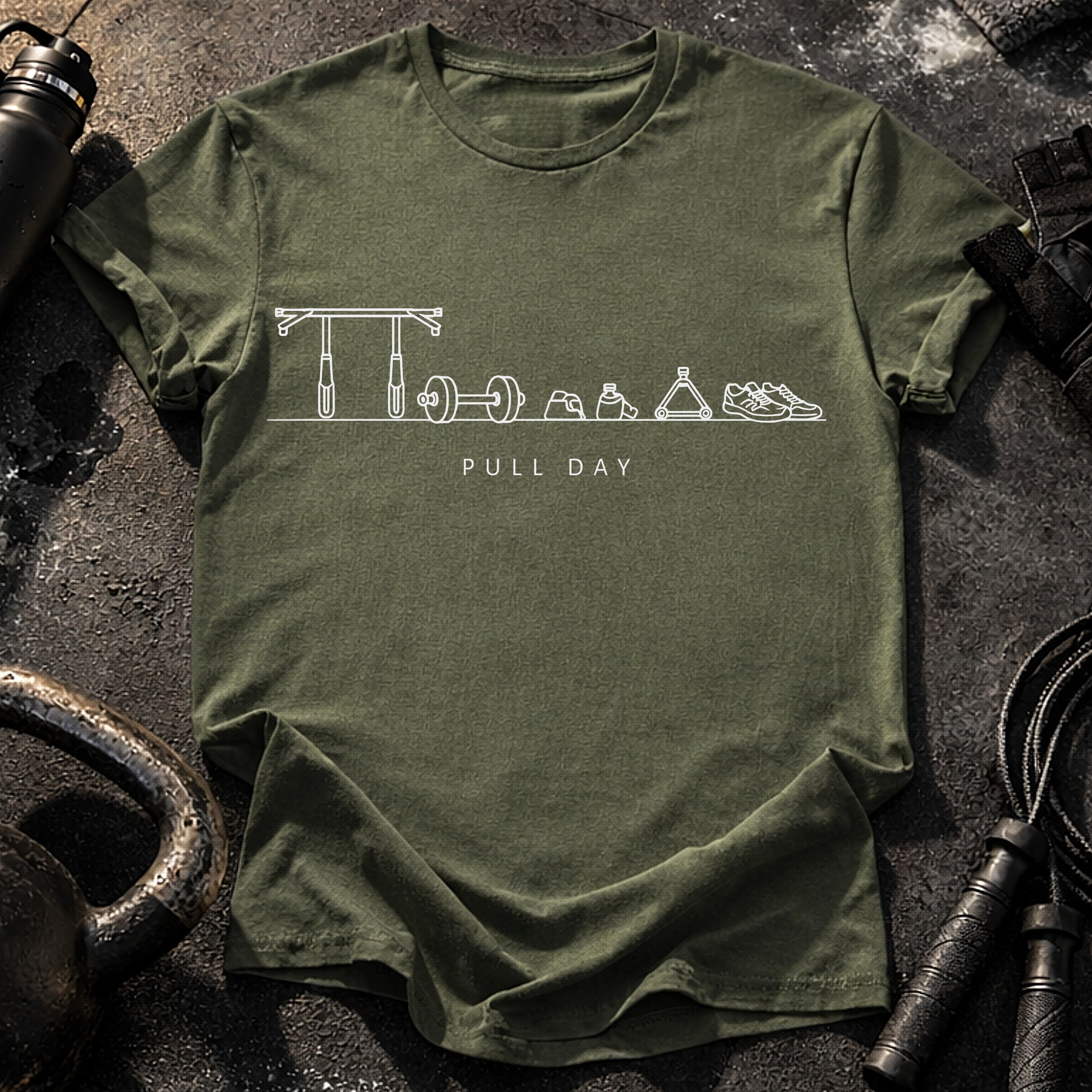 Pull Day Gym T-Shirt