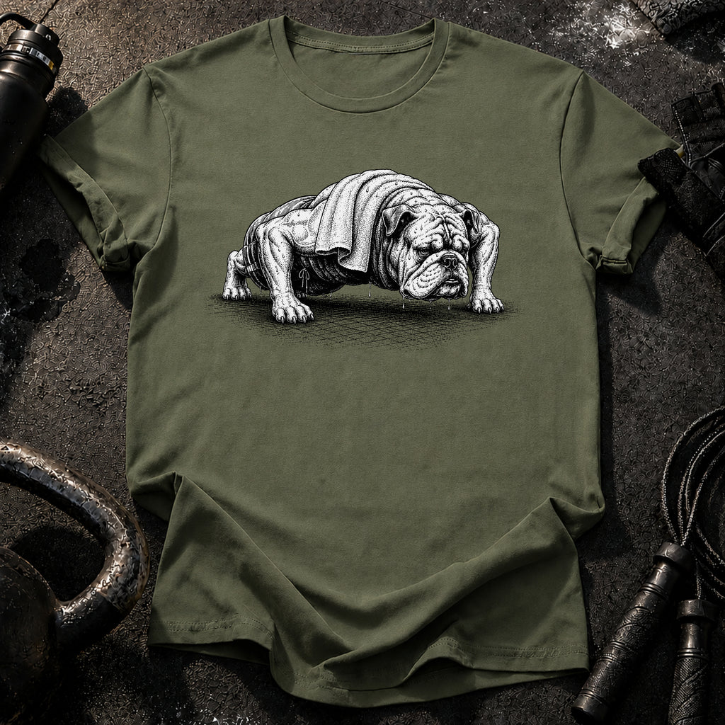 Bulldog Push Up T-Shirt