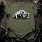 Bulldog Push Up T-Shirt
