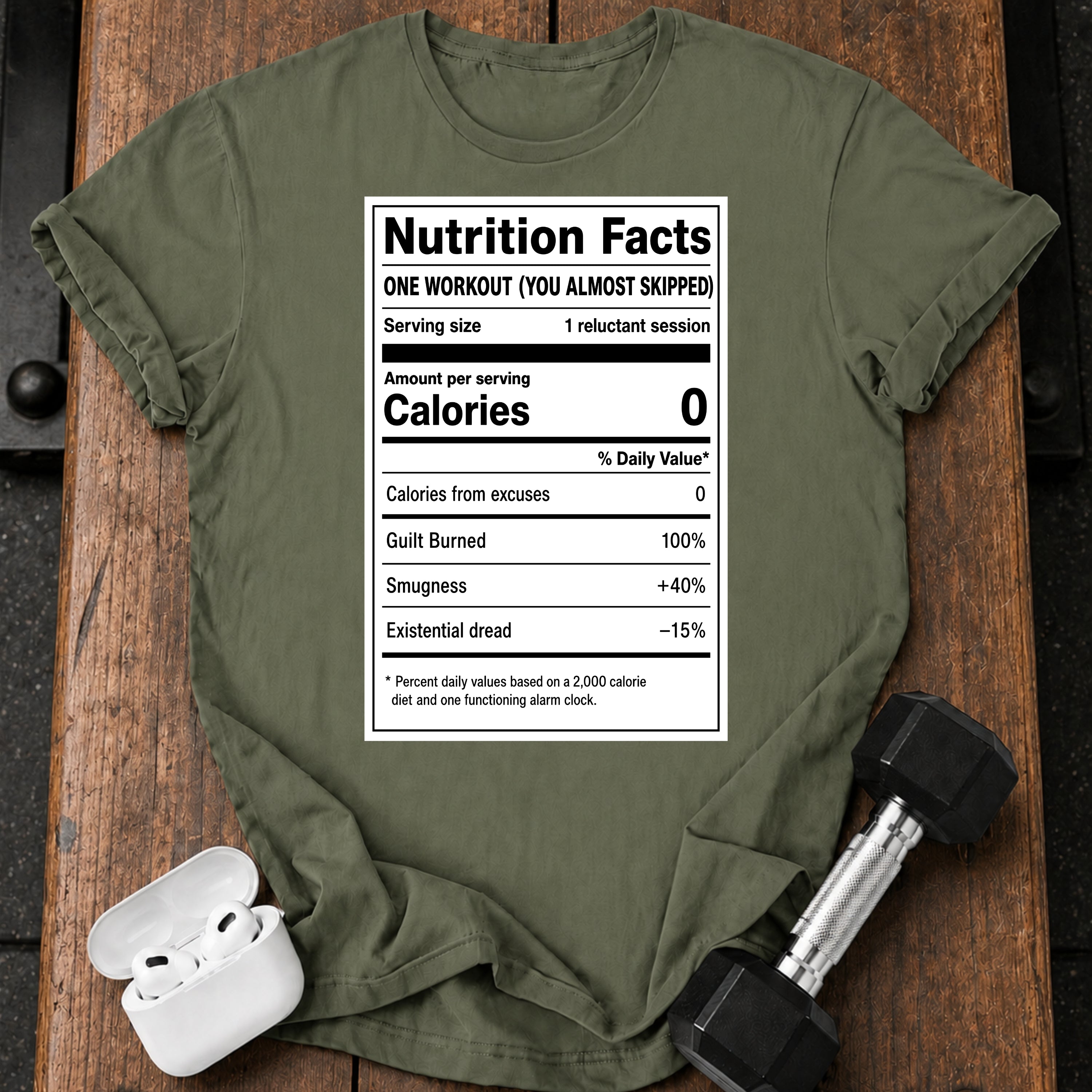Nutrition Facts Skipped T-Shirt