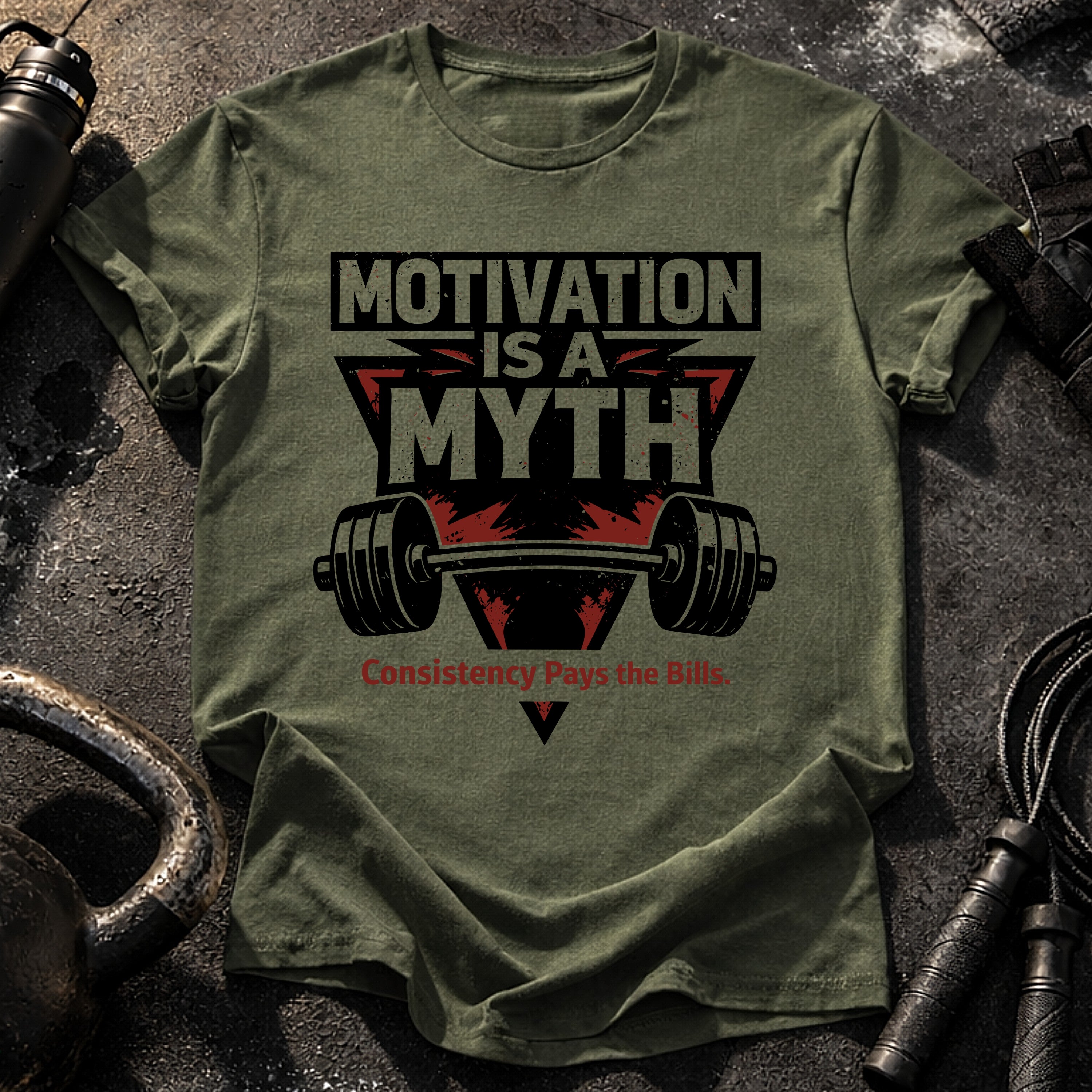 Motivation Is Myth T-Shirt
