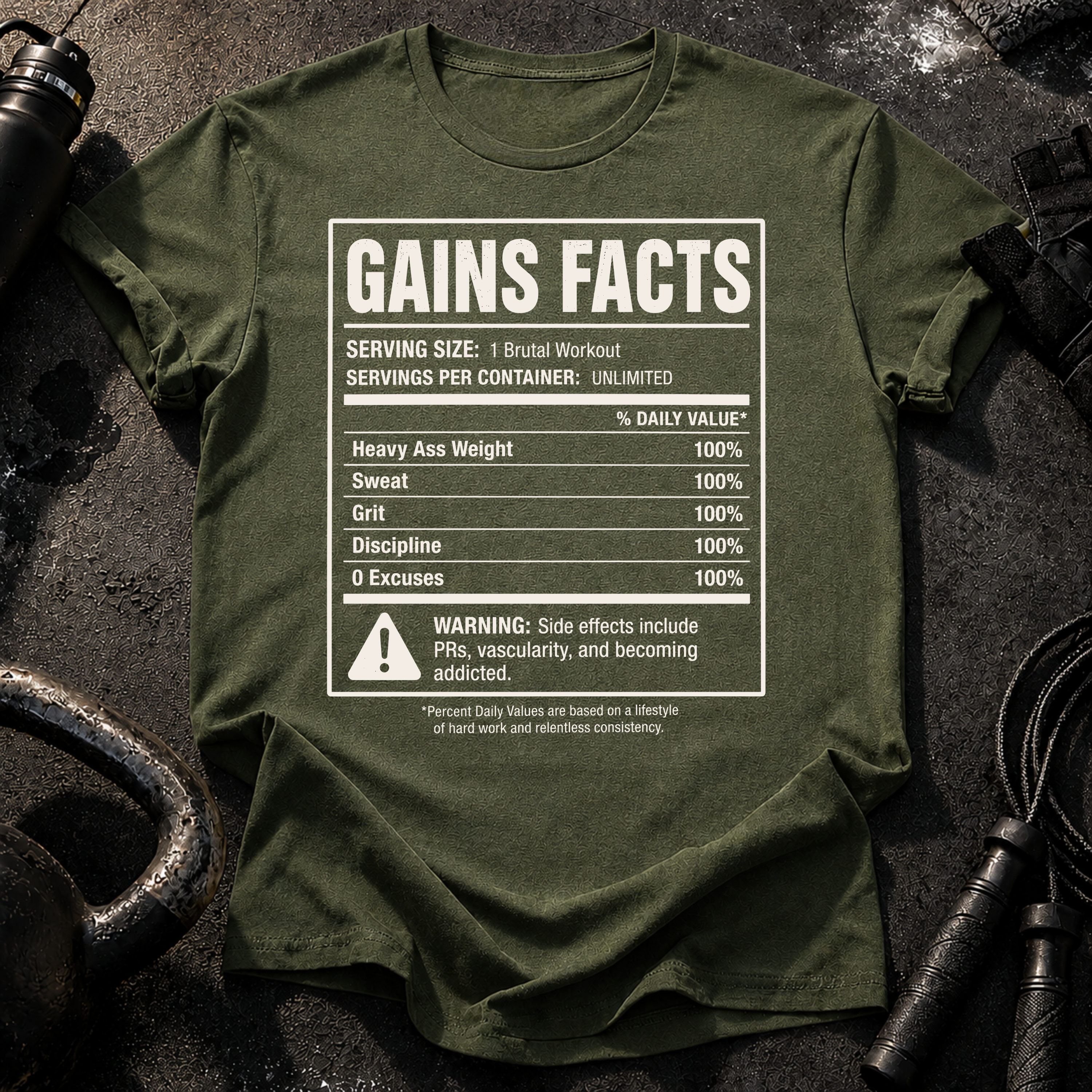 Gains Facts T-Shirt