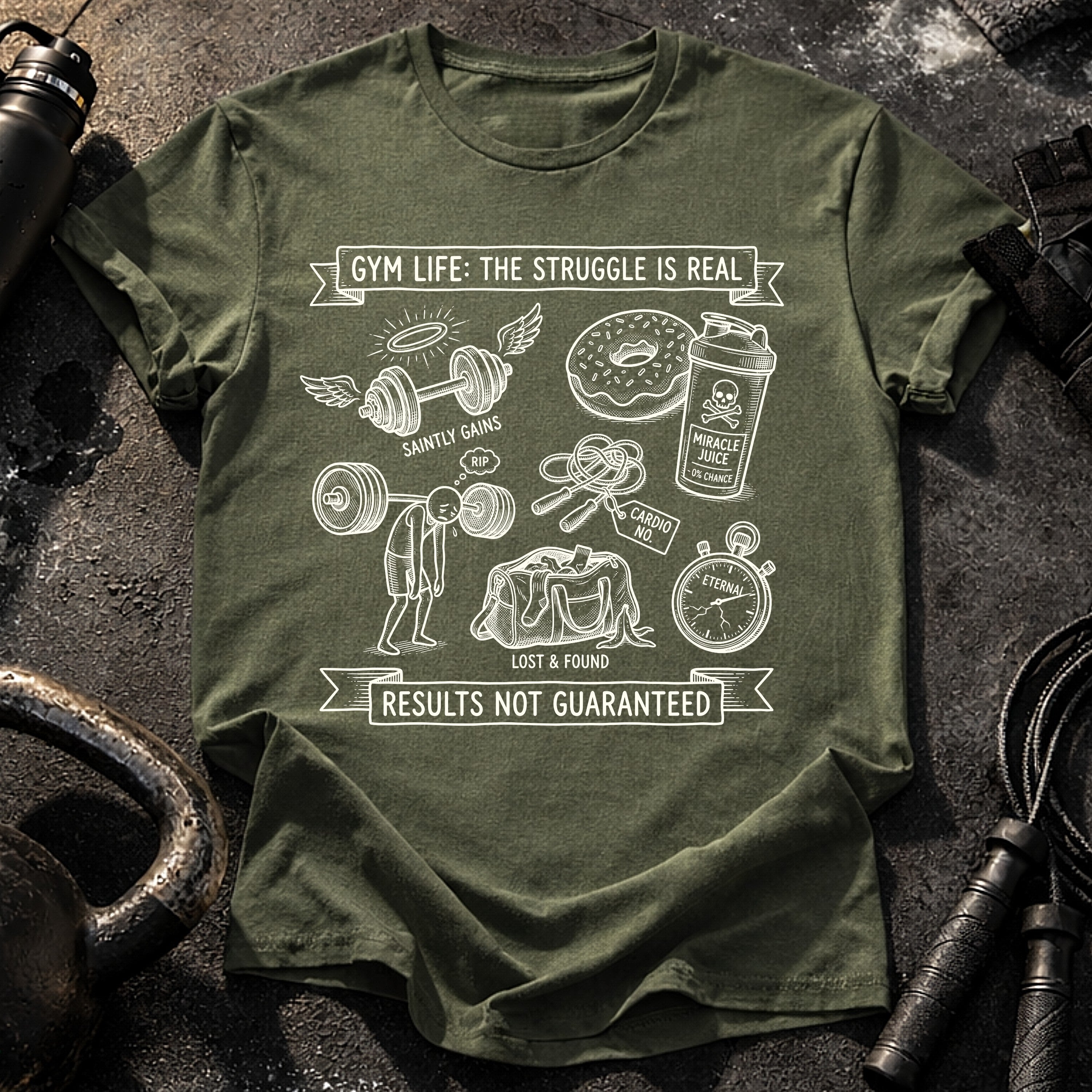 Gym Struggle Is Real T-Shirt