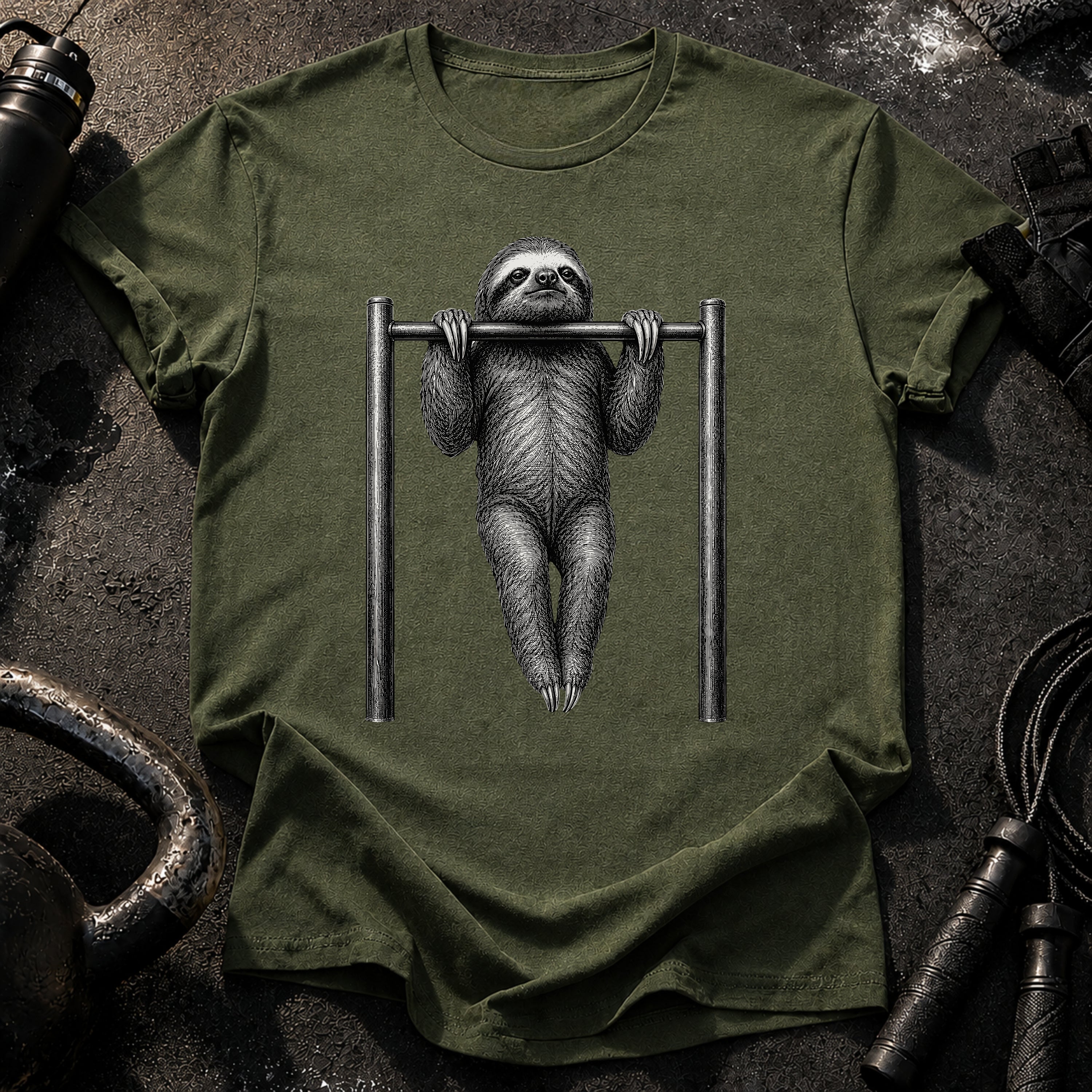 Sloth Pull-up T-Shirt