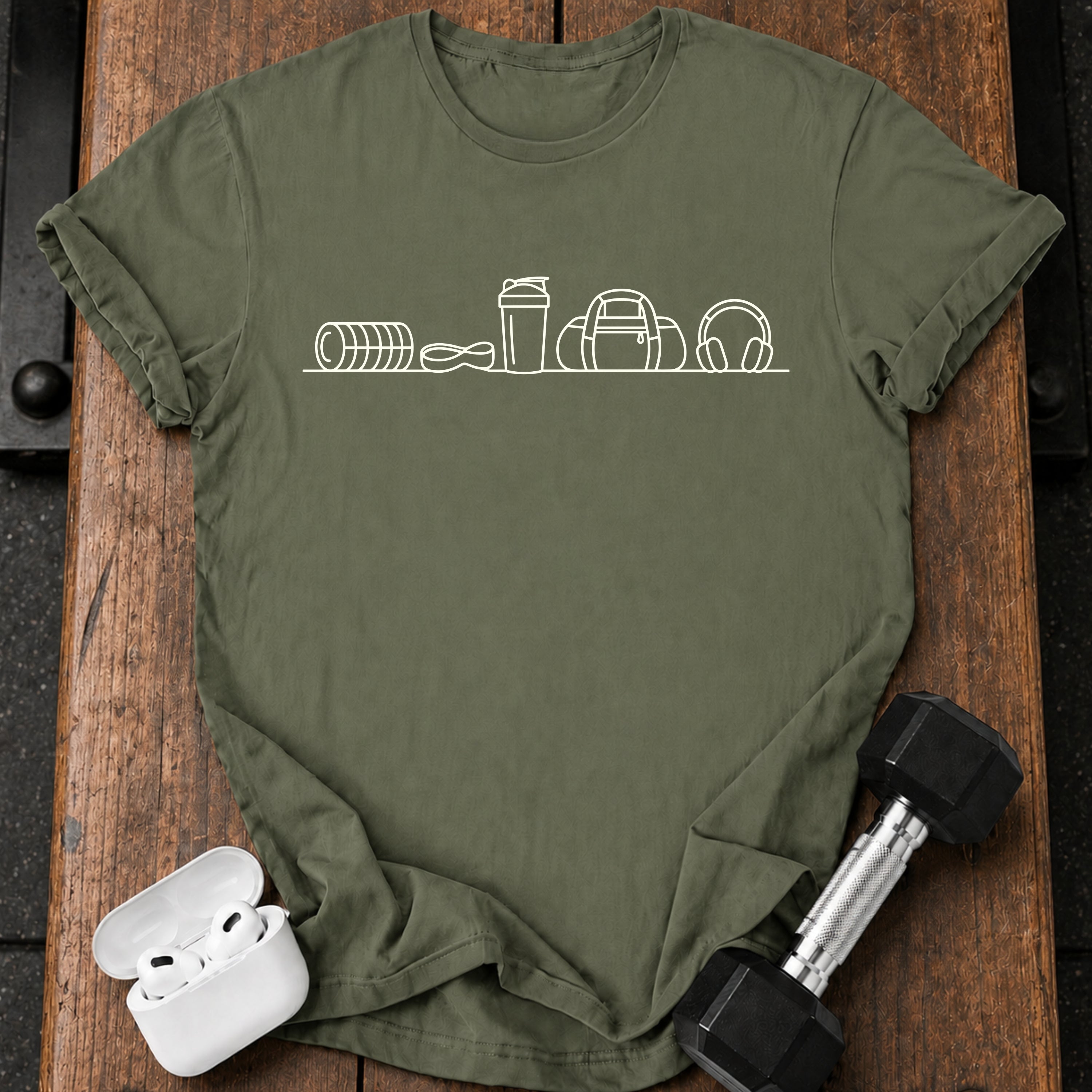 Gym Essentials Line T-Shirt