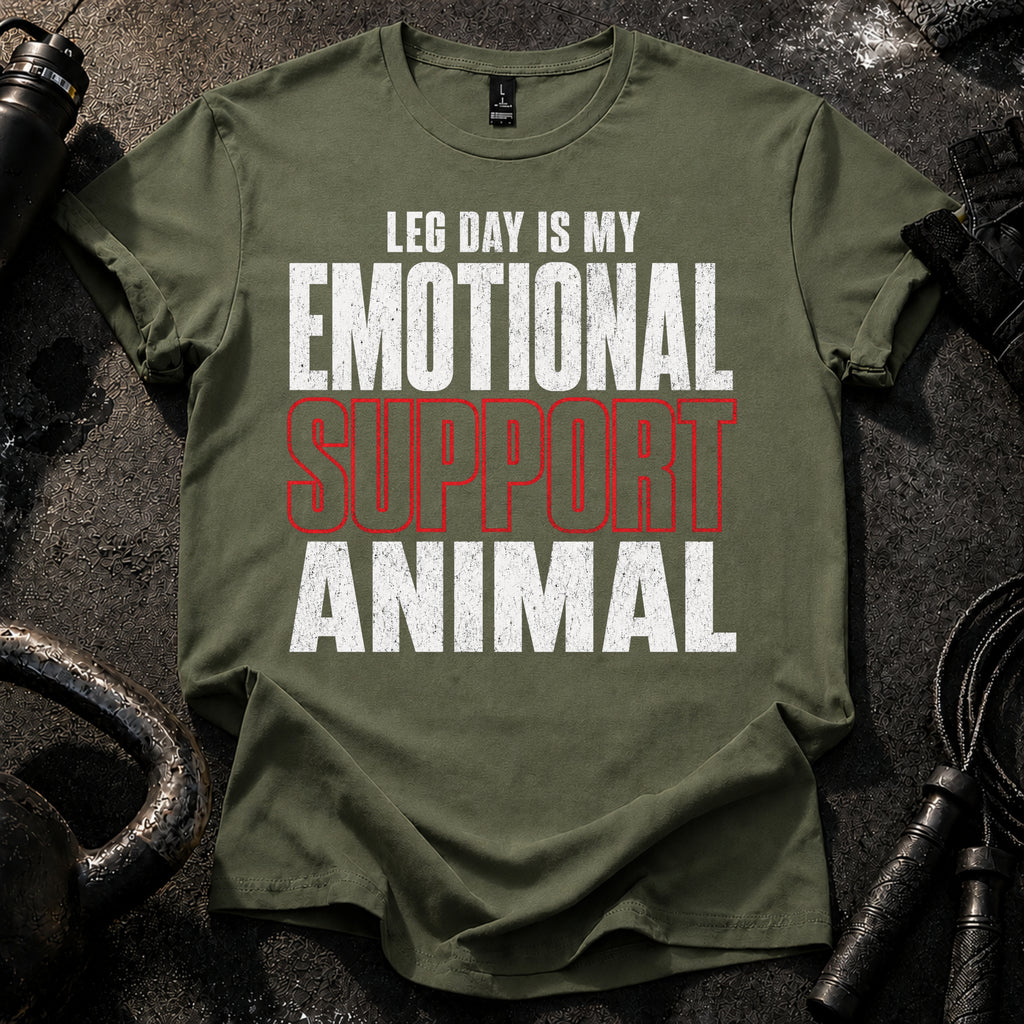 Leg Day Support Animal T-Shirt
