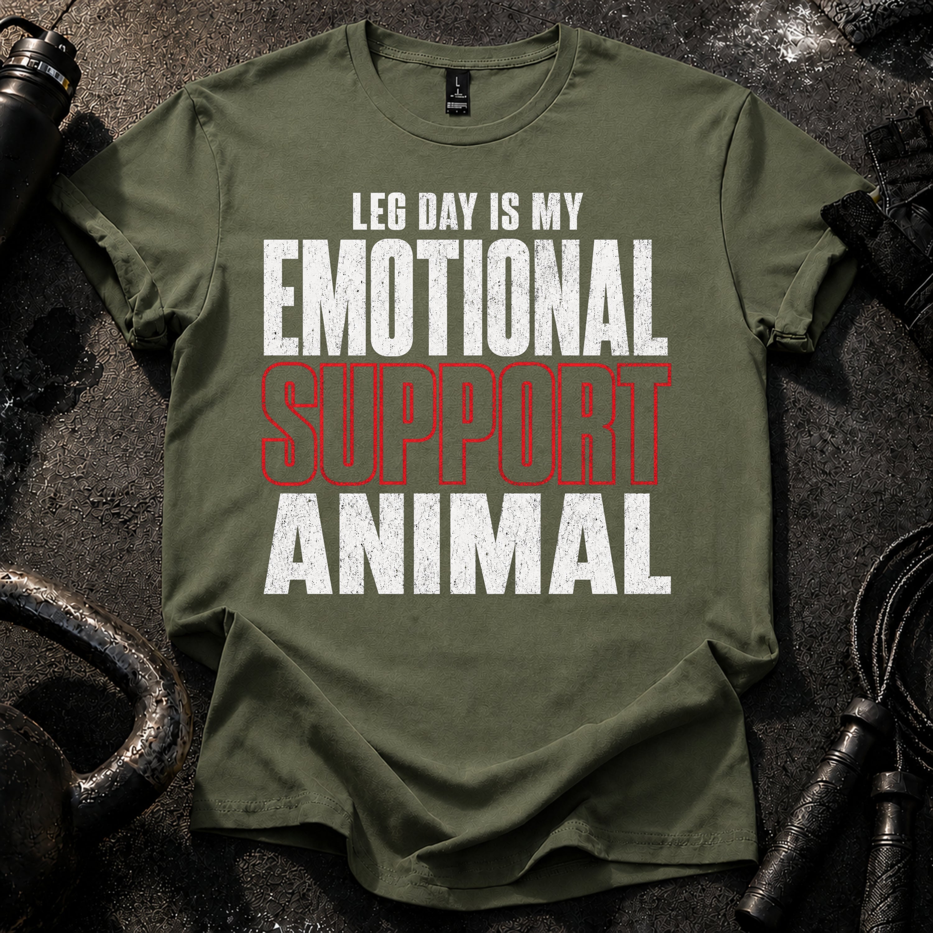 Leg Day Support Animal T-Shirt