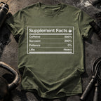 Supplement Facts Gym T-Shirt