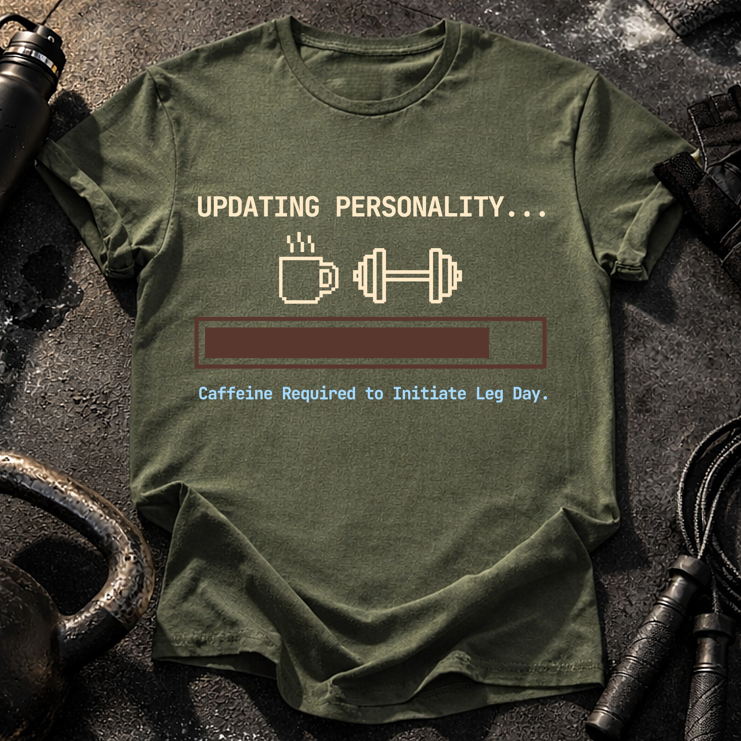 Updating Personality Gym T-Shirt