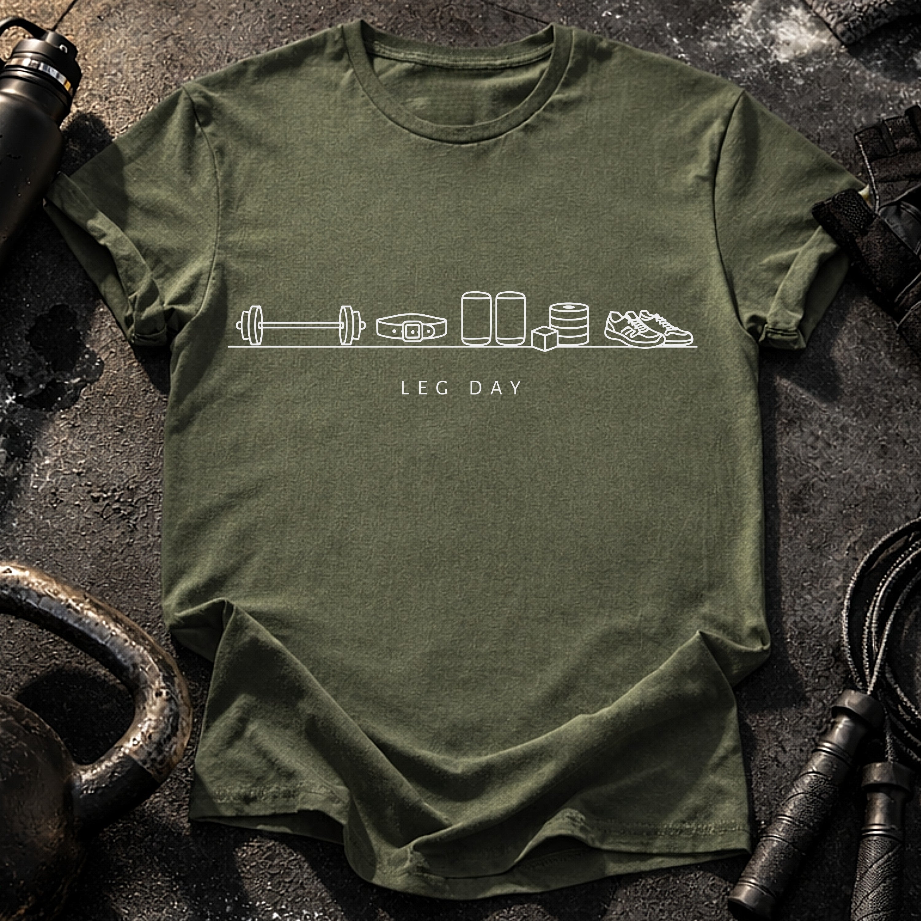 Leg Day Minimalist T-Shirt