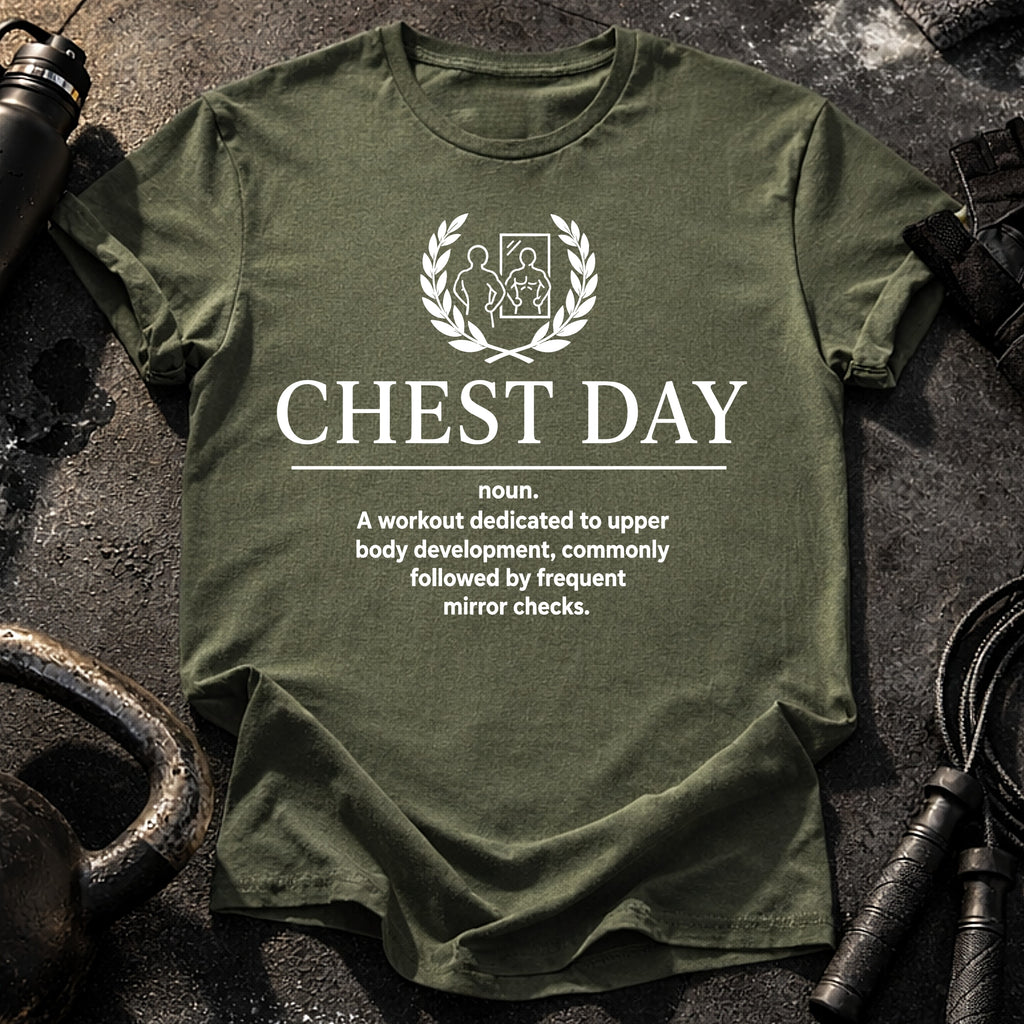 Chest Day Definition T-Shirt